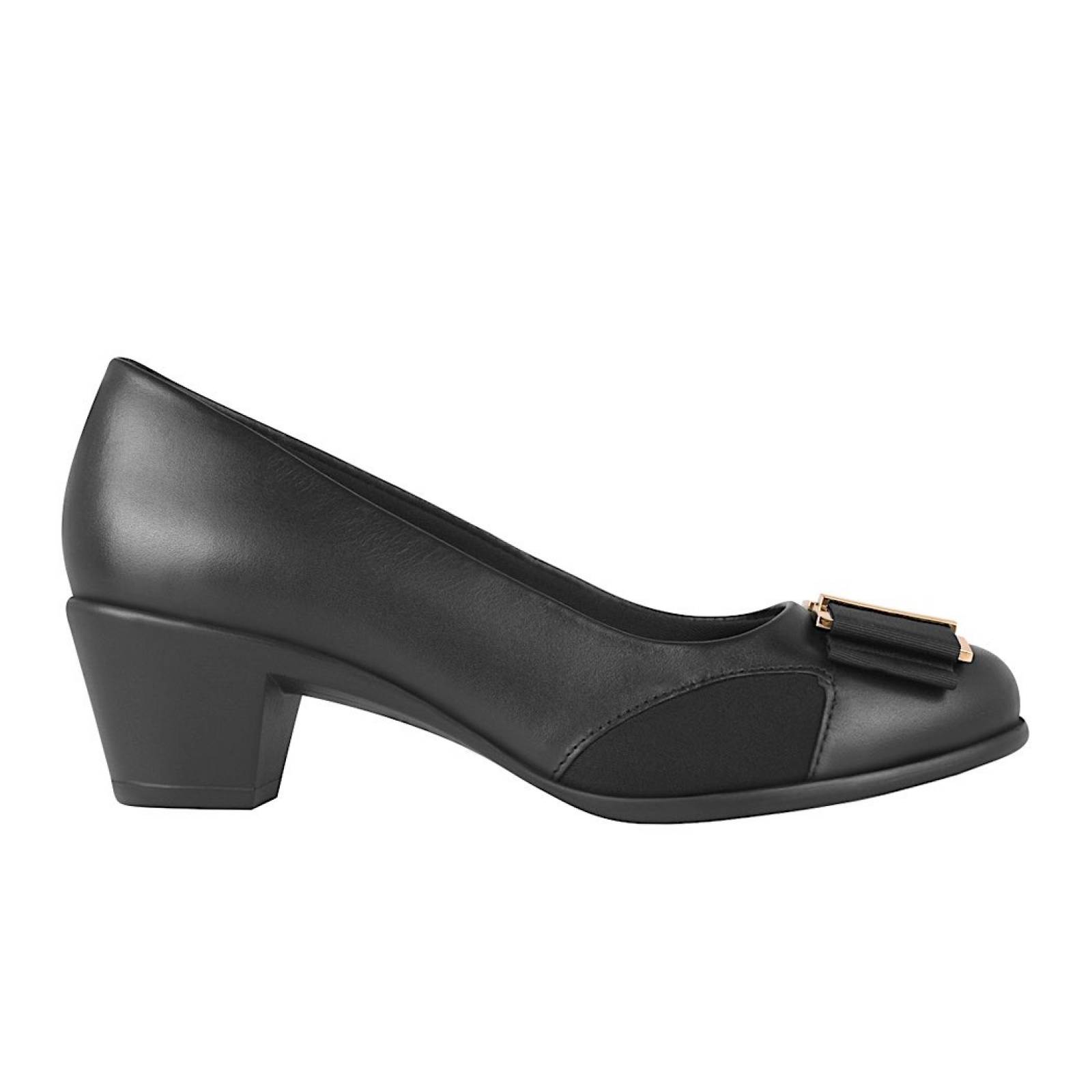 ZAPATILLAS DAMA FLEXI 15414 PIEL NEGRO