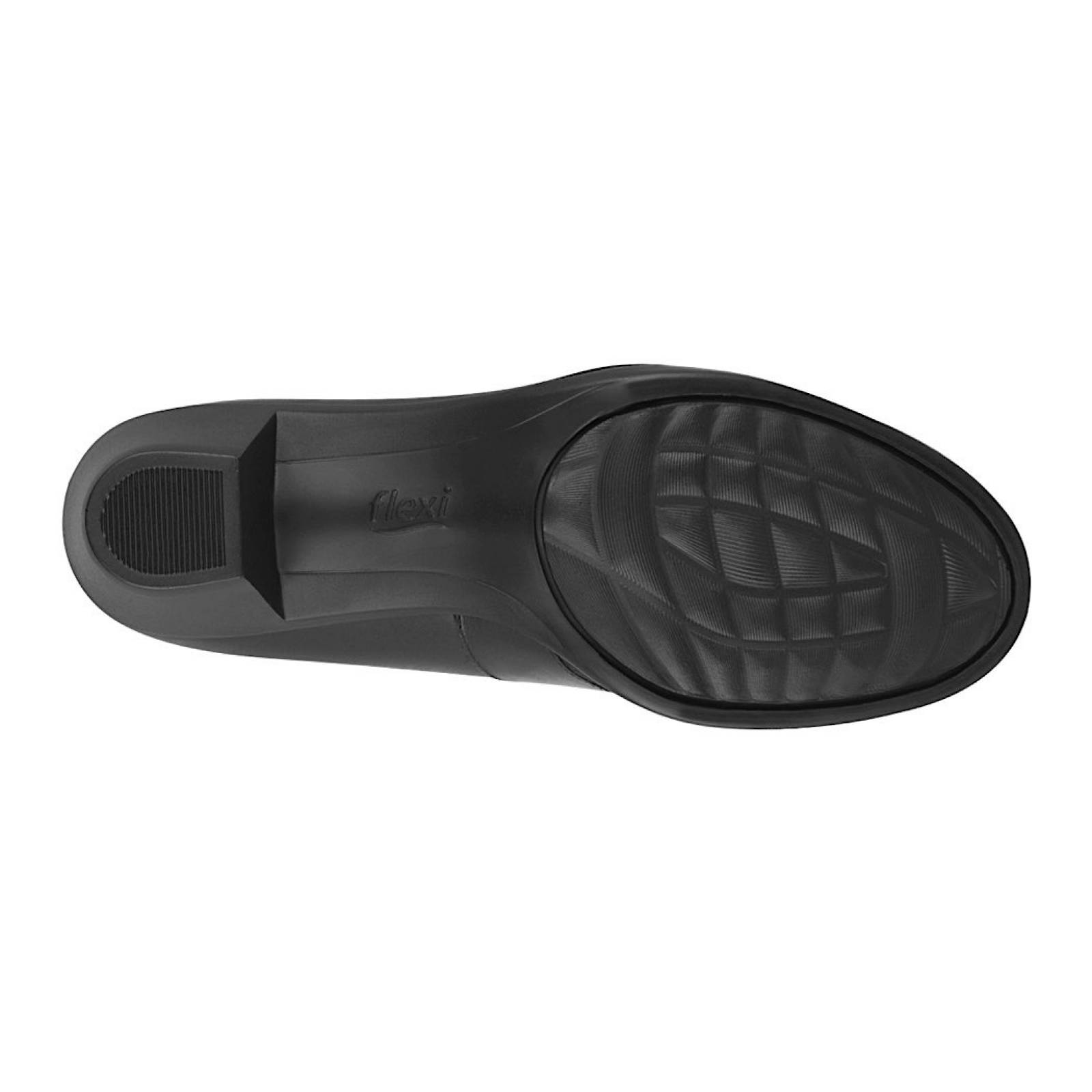 ZAPATILLAS DAMA FLEXI 15414 PIEL NEGRO