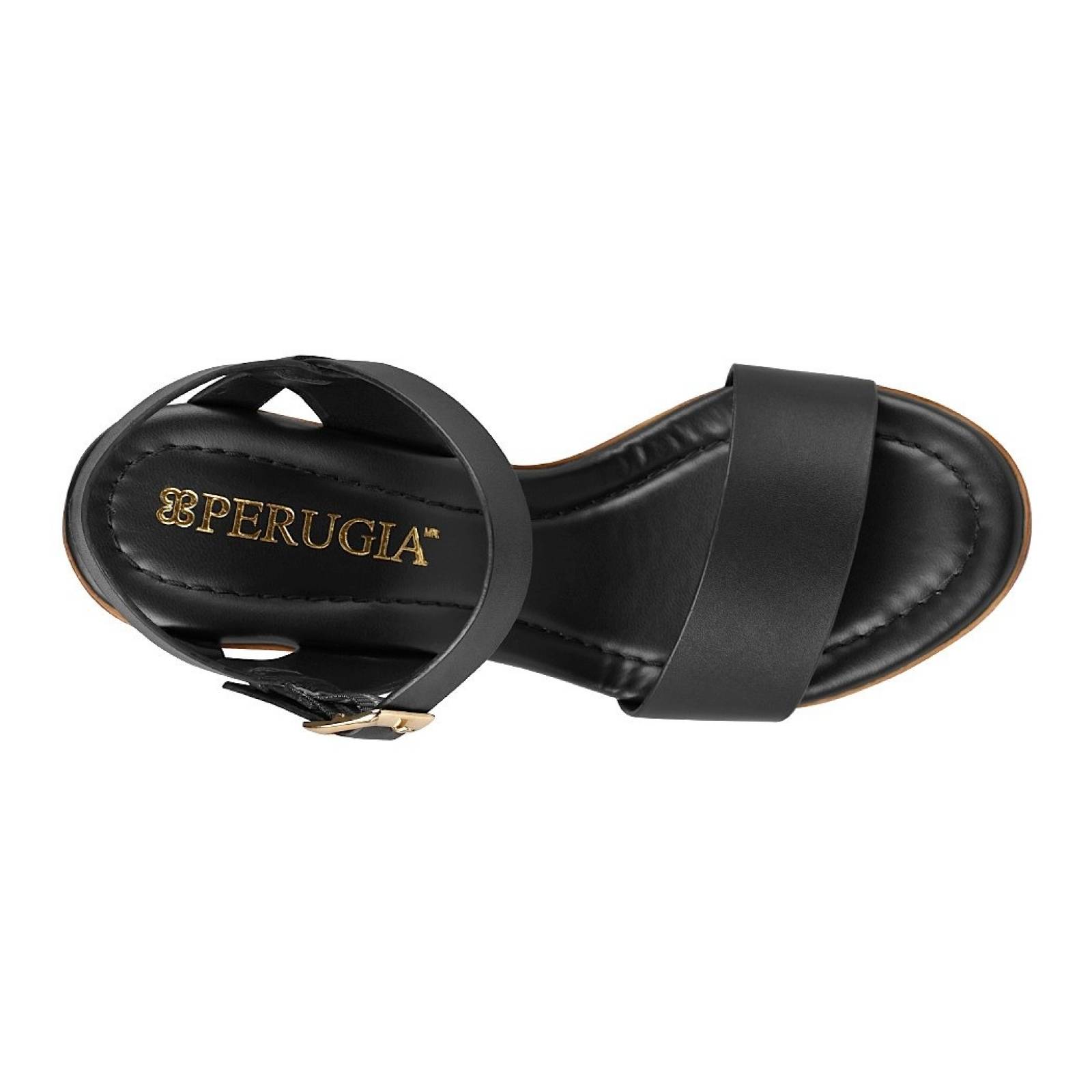 SANDALIAS CASUALES PARA DAMA PERUGIA 11304 NEGRO