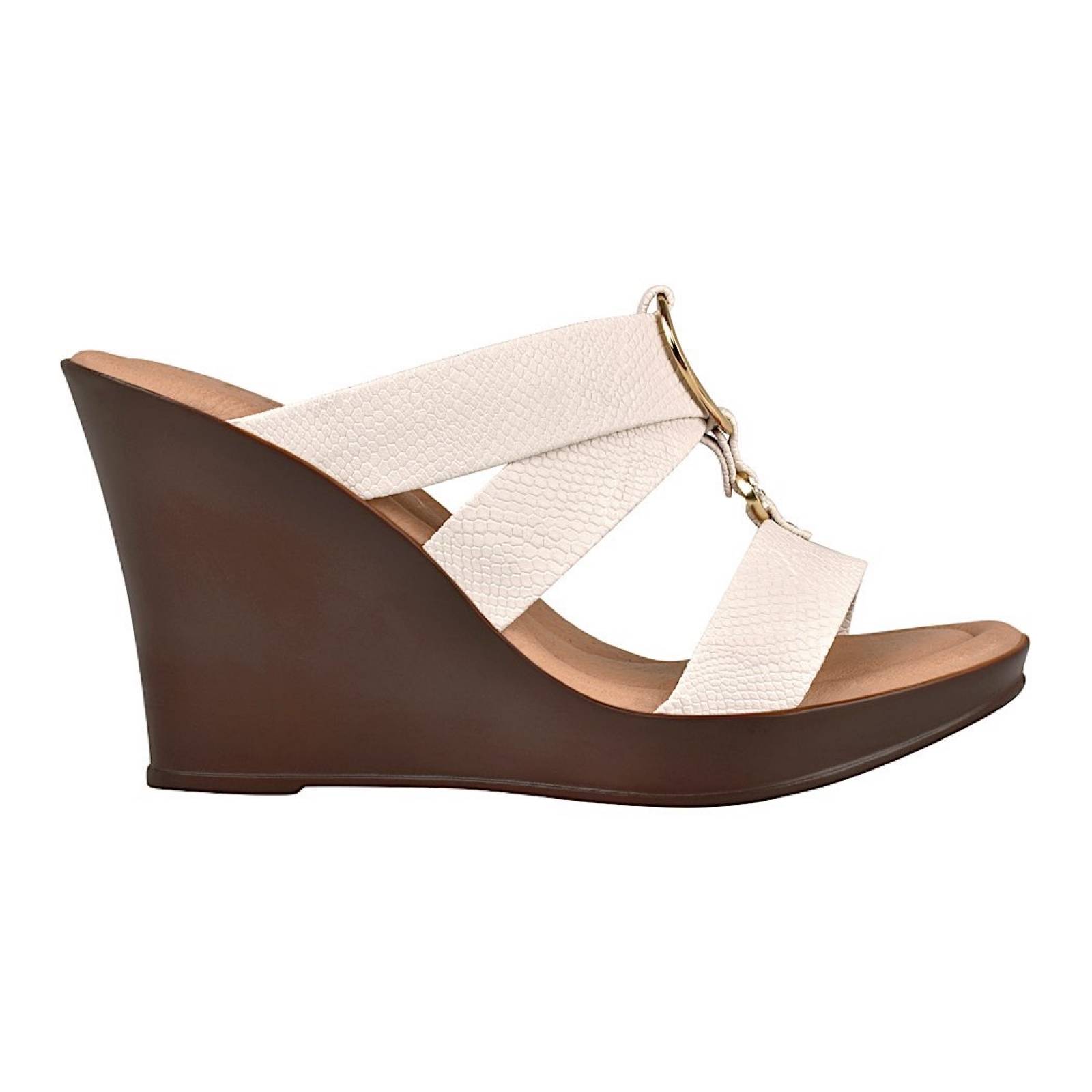 SANDALIAS PARA DAMA PERUGIA 10400 SIMIPIEL BLANCO