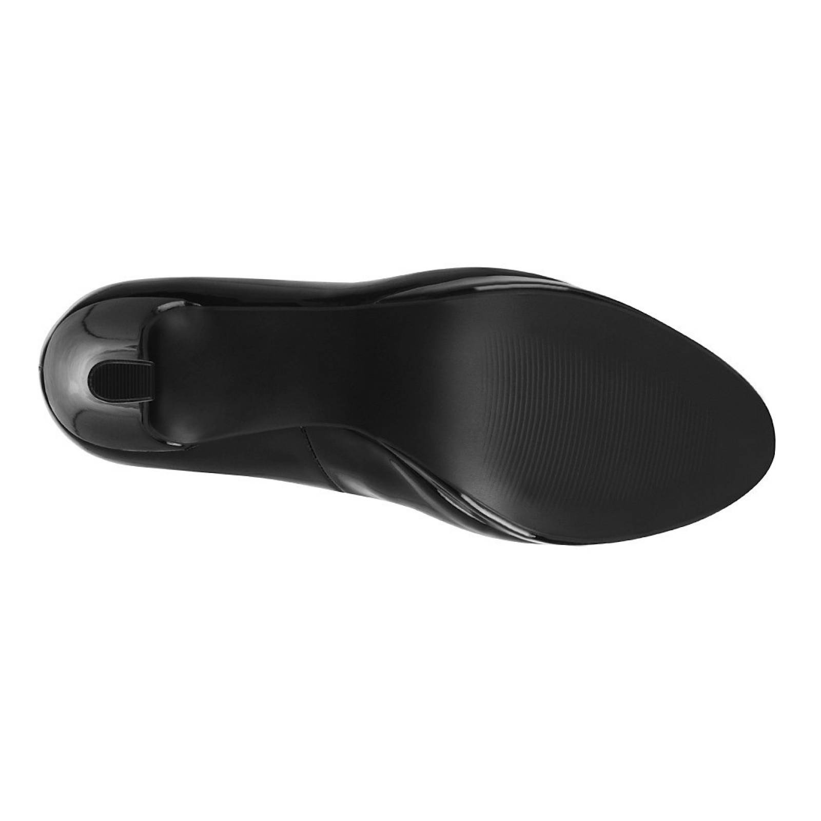 Zapatillas de vestir Stylo para mujer charol negro 82501