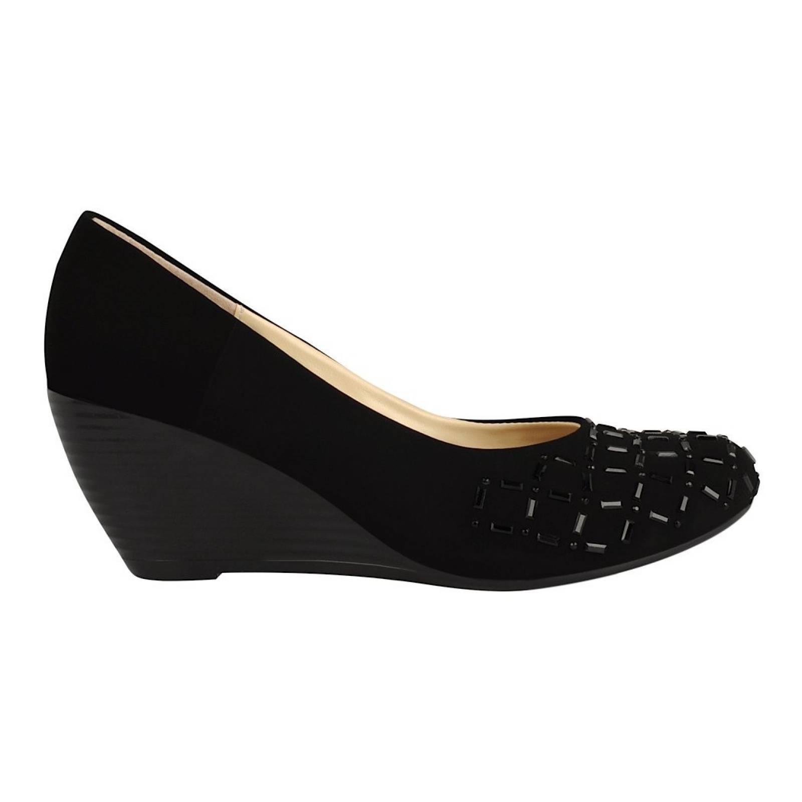 CUÑAS STYLO 136 SUEDE NEGRO