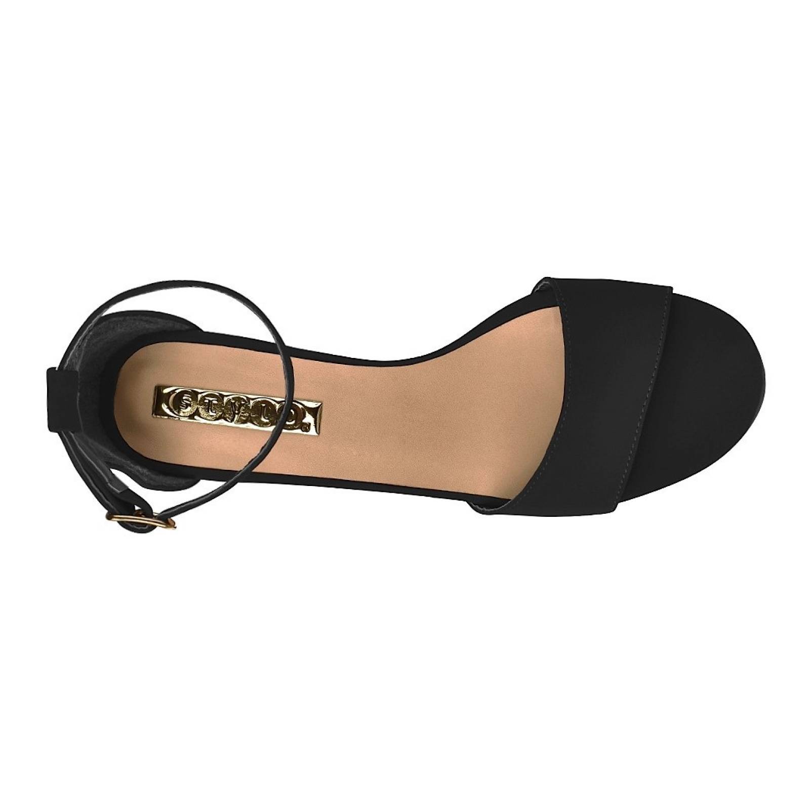 SANDALIAS CASUALES PARA DAMA STYLO 3008 NEGRO