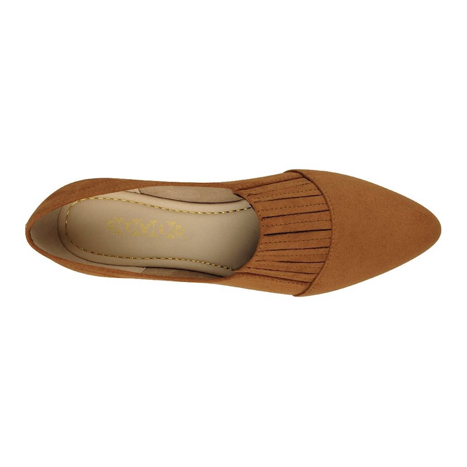 Flats casuales Stylo para mujer suede melle 2035