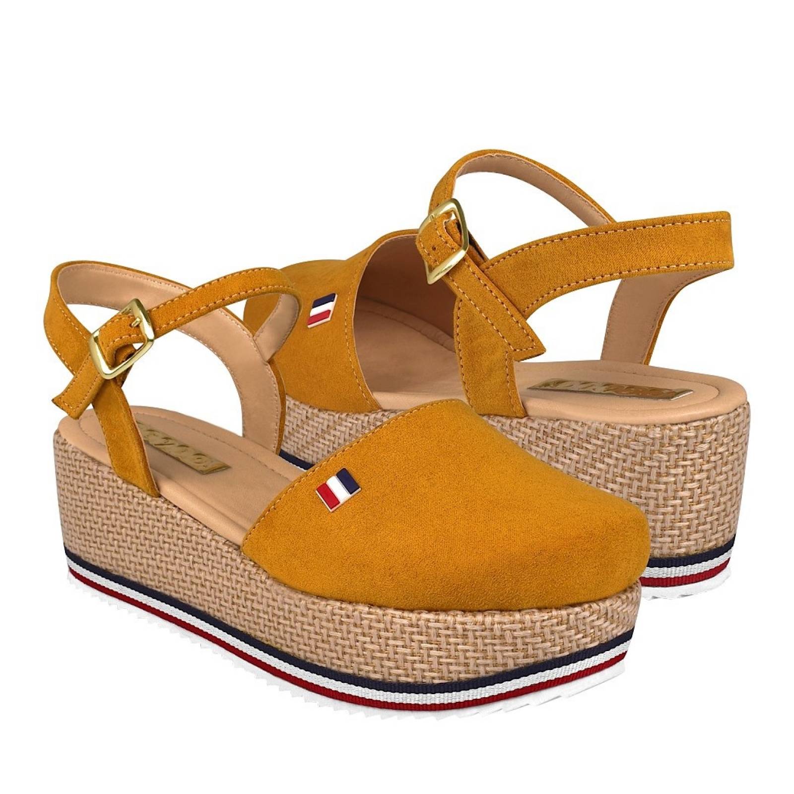 ZAPATOS CASUALES PARA DAMA STYLO 6007 MOSTAZA