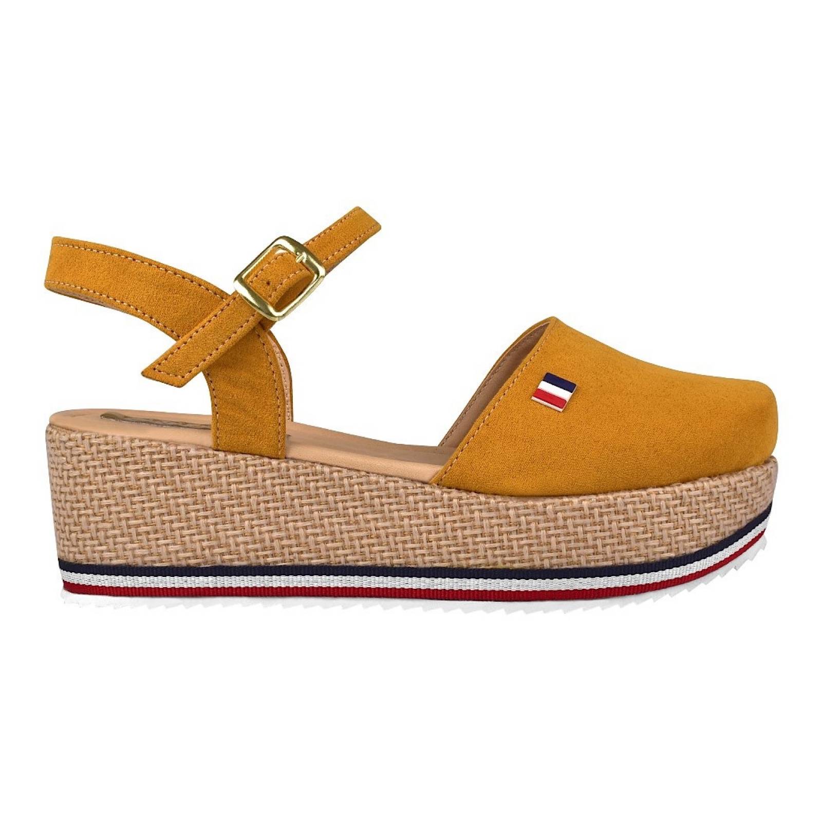 ZAPATOS CASUALES PARA DAMA STYLO 6007 MOSTAZA