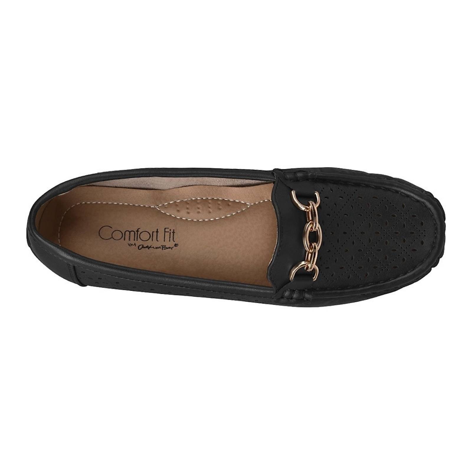 ZAPATOS DE VESTIR PARA DAMA COMFORT FIT 16656 NEGRO