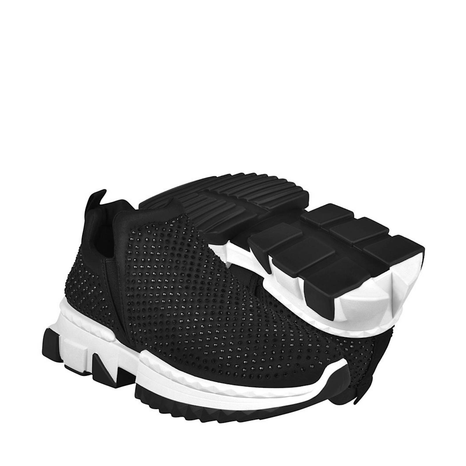 TENIS CASUALES PARA DAMA VIA URBANA  ZS0036-03 NEGRO