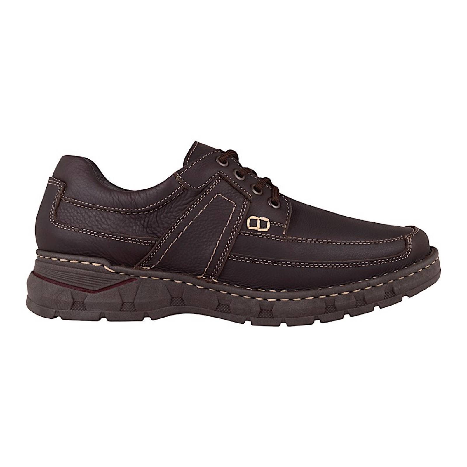 ZAPATOS CABALLERO LOBO SOLO 9085 PIEL CAFÉ