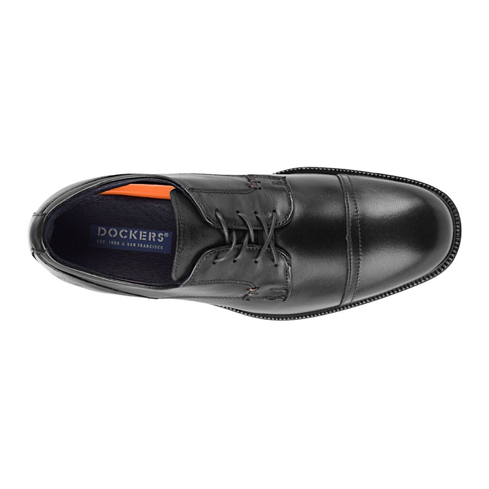 ZAPATOS CABALLERO DOCKERS D227671 PIEL NEGRO