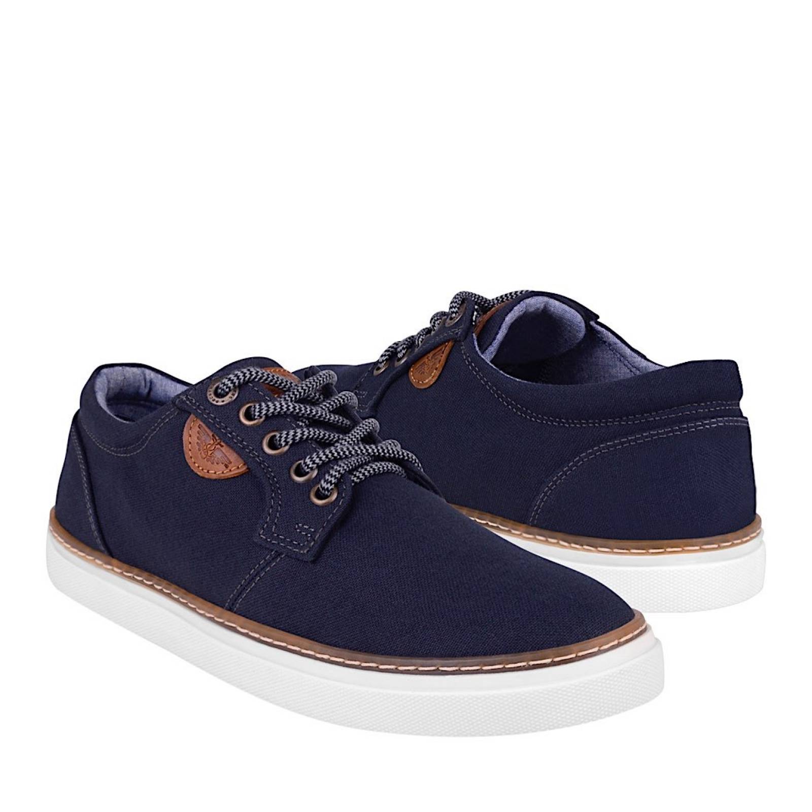 ZAPATOS CASUALES HOMBRE DOCKERS D210221 TEXTIL AZUL