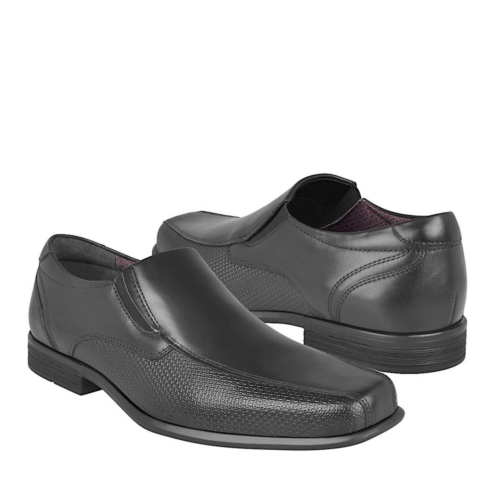 ZAPATOS PARA CABALLERO FLEXI 400202 PIEL NEGRO