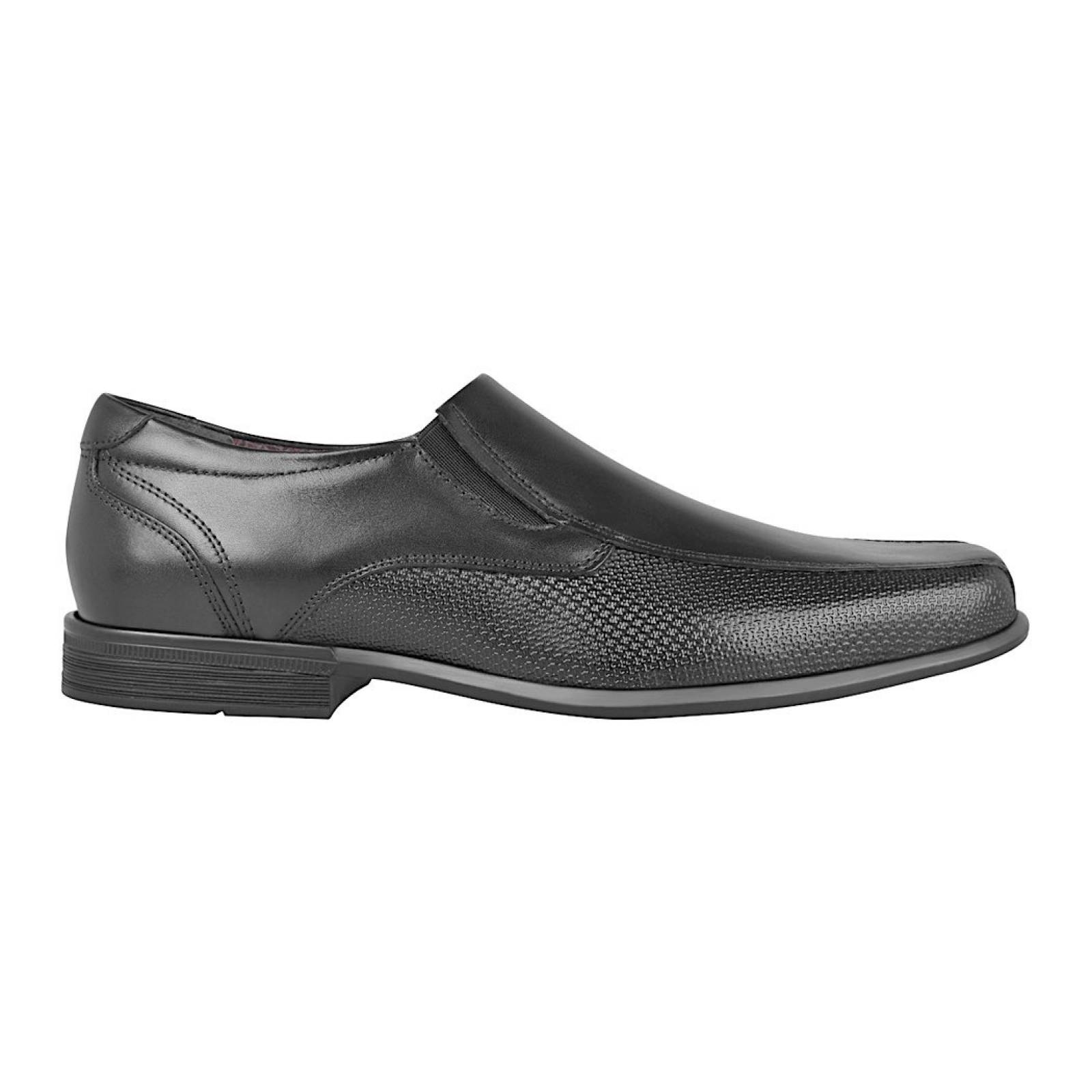 ZAPATOS PARA CABALLERO FLEXI 400202 PIEL NEGRO