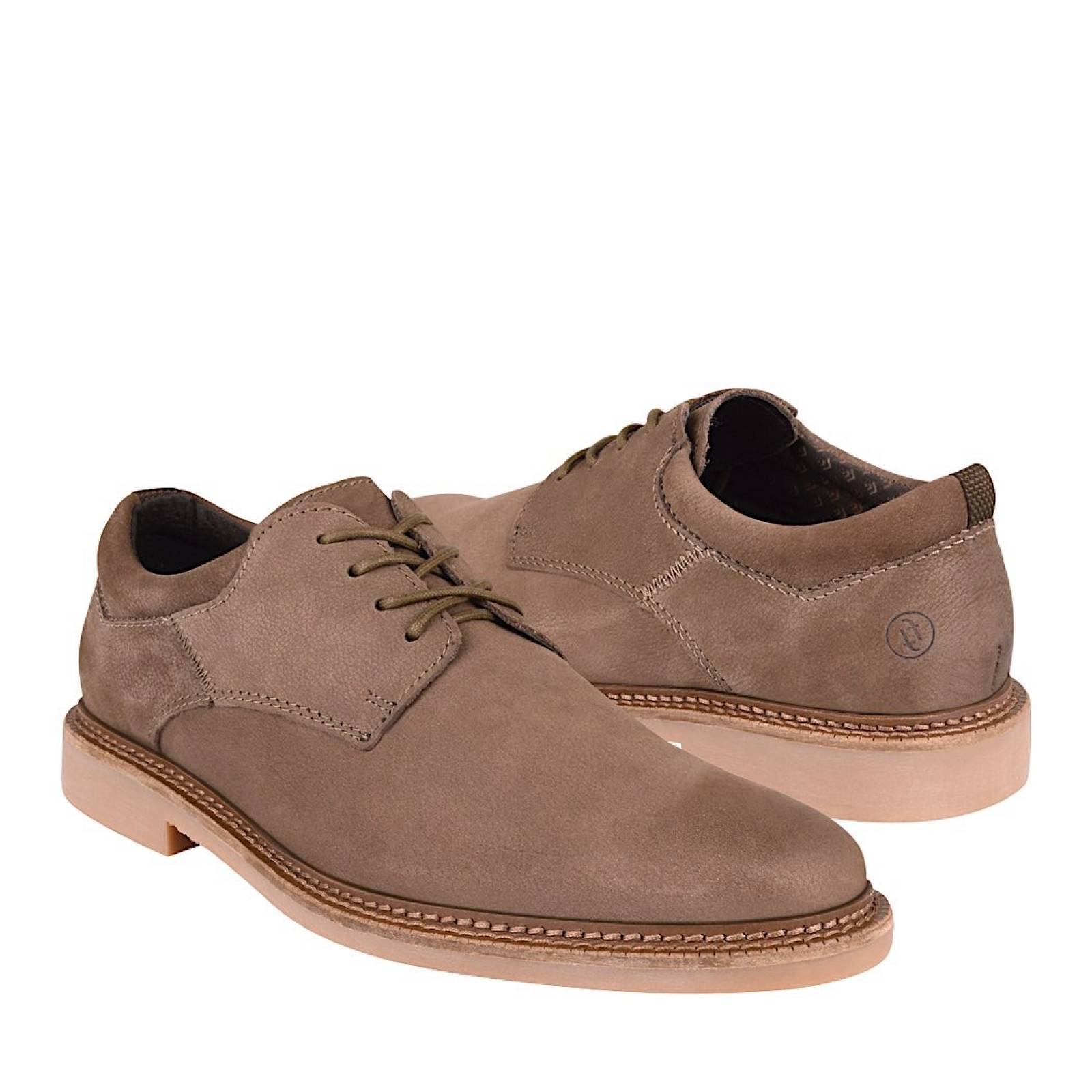ZAPATOS CABALLERO FLEXI 403501 GAMUZA CAFÉ