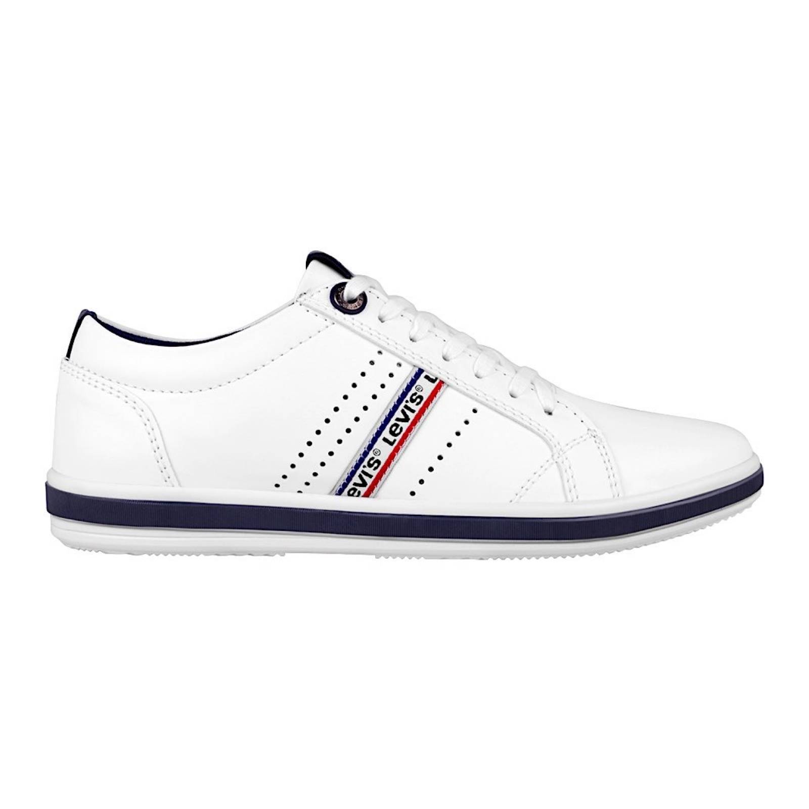 ZAPATOS CASUALES HOMBRE LEVI´S L229125 SIMIPIEL BLANCO