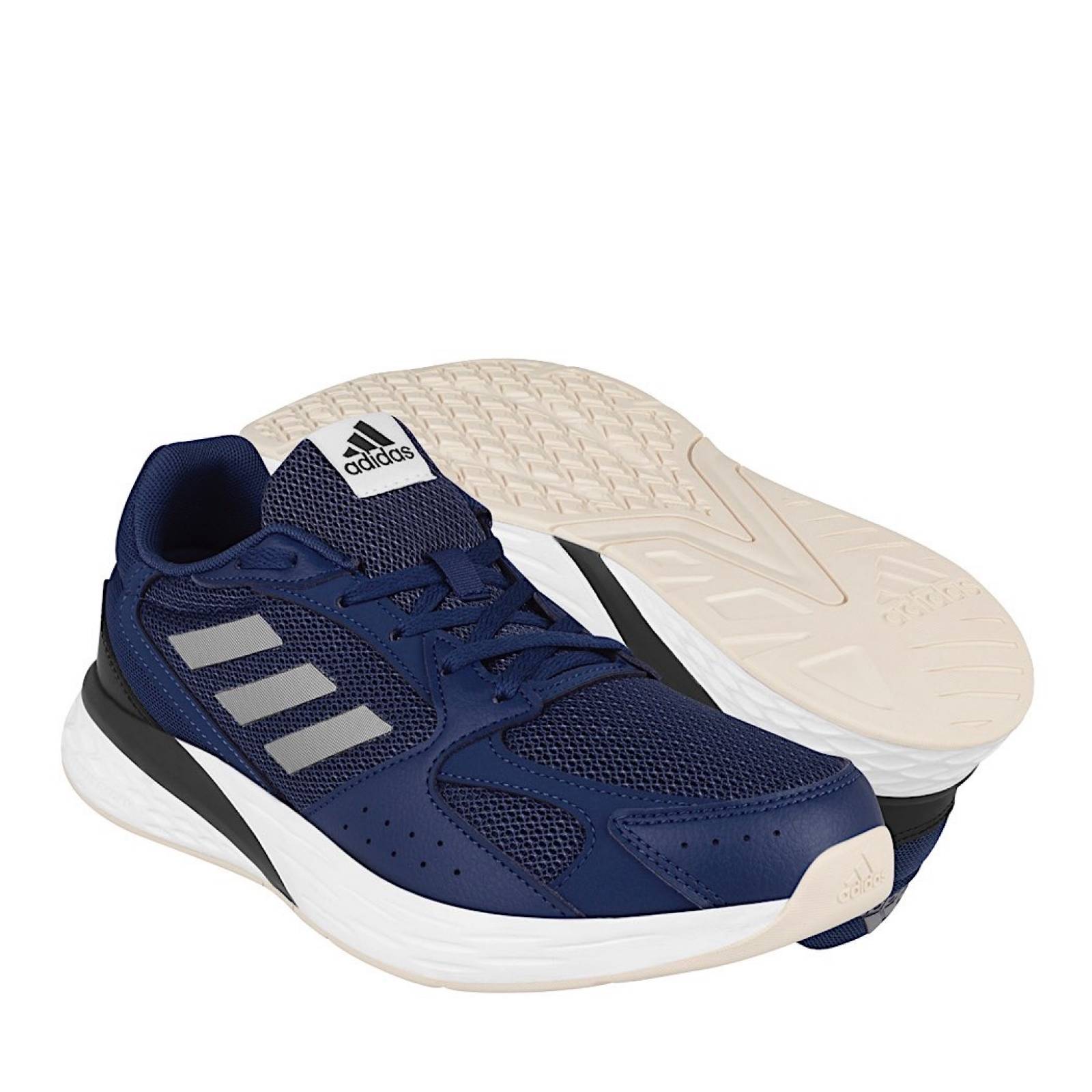 TENIS RUNNING CABALLERO ADIDAS H02066 TEXTIL AZUL
