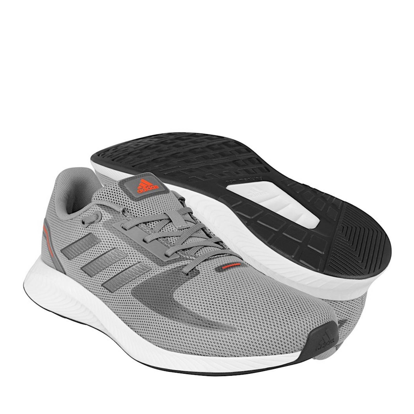 TENIS CORRER HOMBRE ADIDAS RUNFALCON GZ8078 TEXTIL GRIS