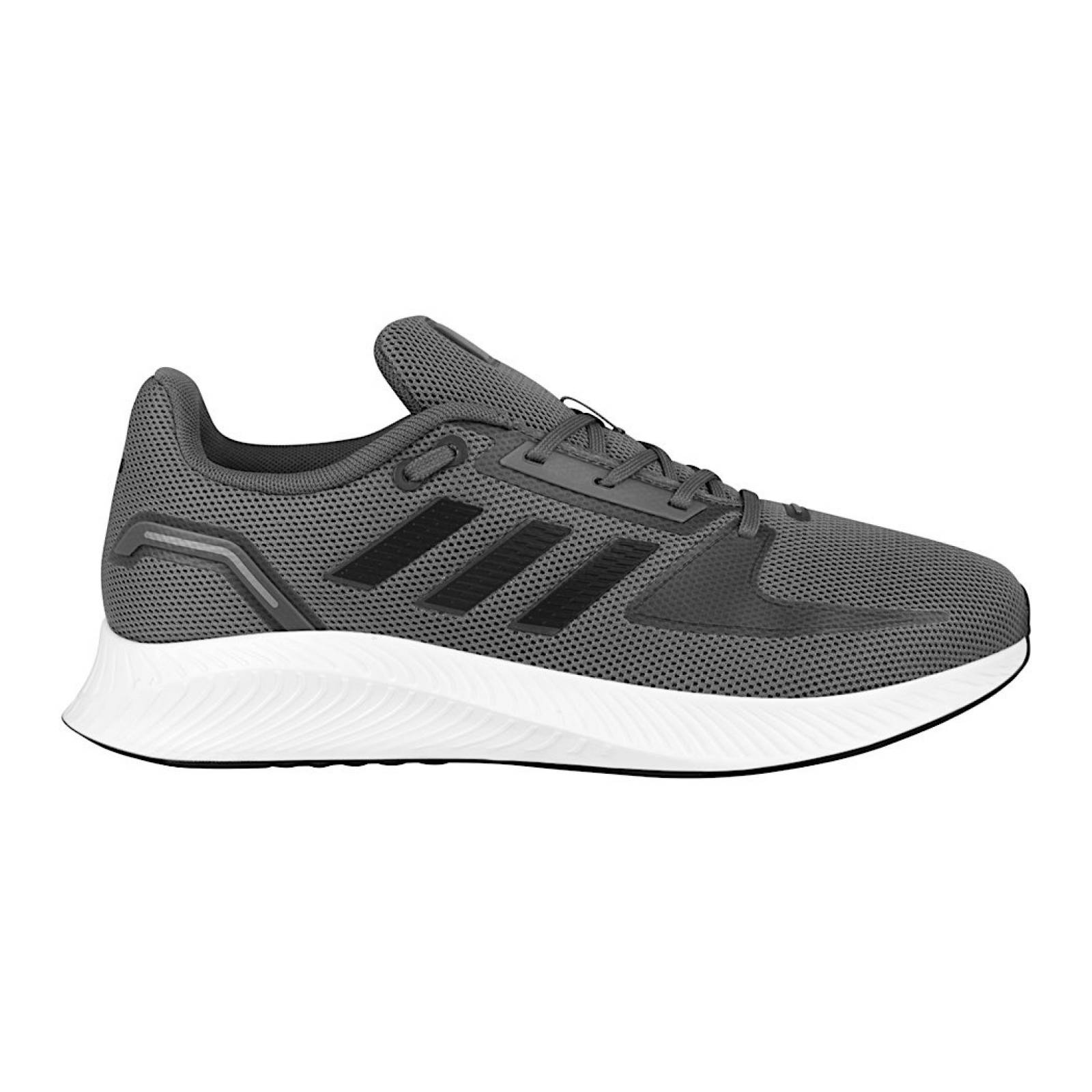 TENIS CORRER HOMBRE ADIDAS RUNFALCON FY8741 TEXTIL GRIS