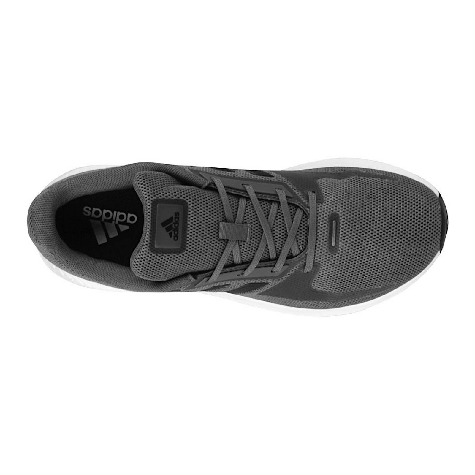 TENIS CORRER HOMBRE ADIDAS RUNFALCON FY8741 TEXTIL GRIS