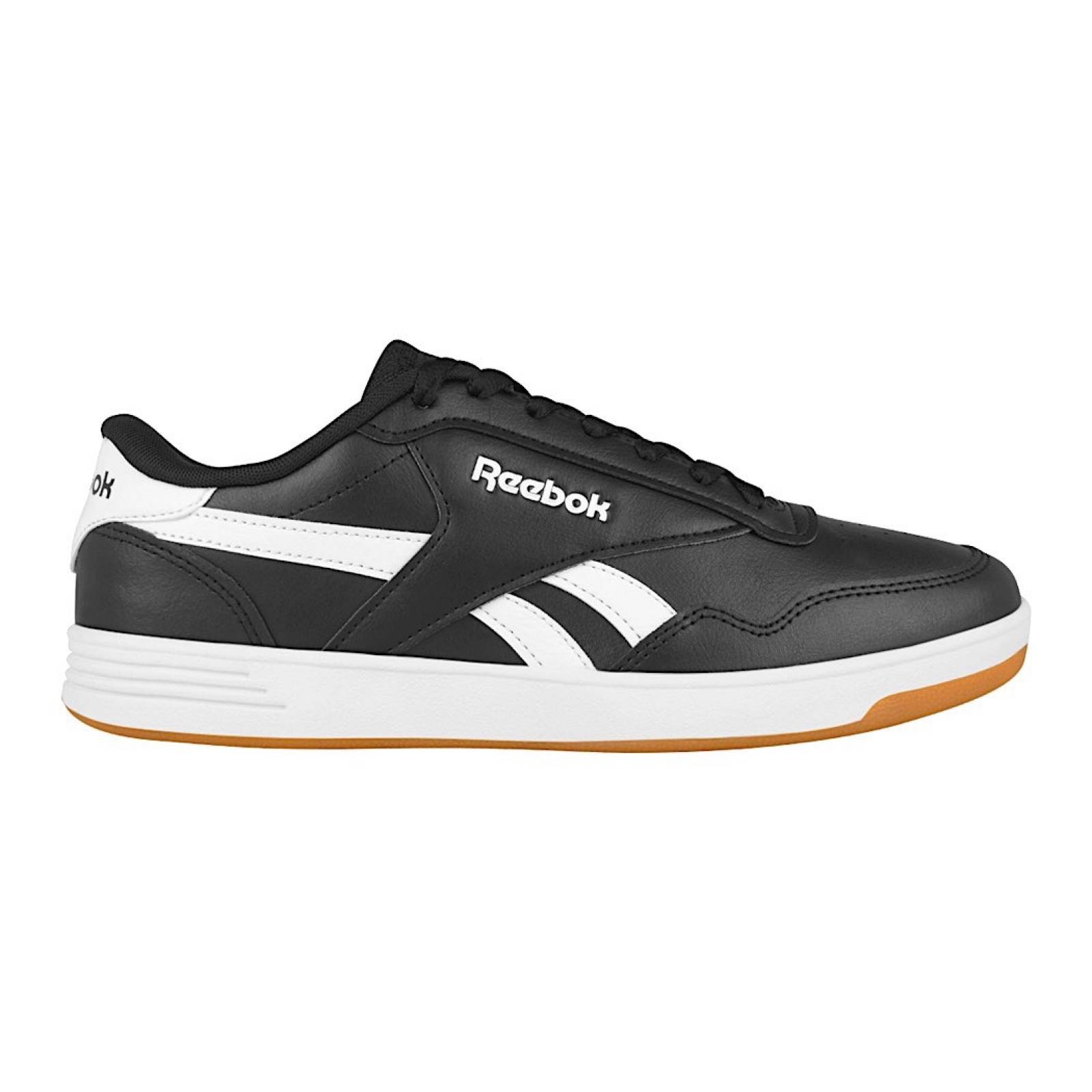 TENIS CABALLERO REEBOK ROYAL COMPLETE CN3195 PIEL NEGRO