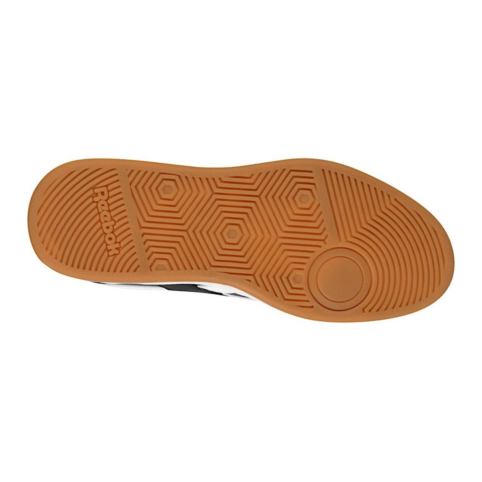 TENIS CABALLERO REEBOK ROYAL COMPLETE CN3195 PIEL NEGRO