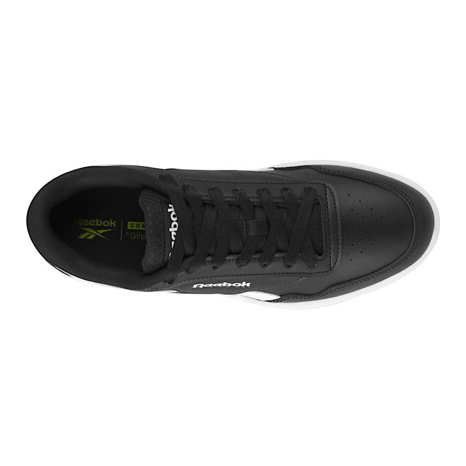 TENIS CABALLERO REEBOK ROYAL COMPLETE CN3195 PIEL NEGRO