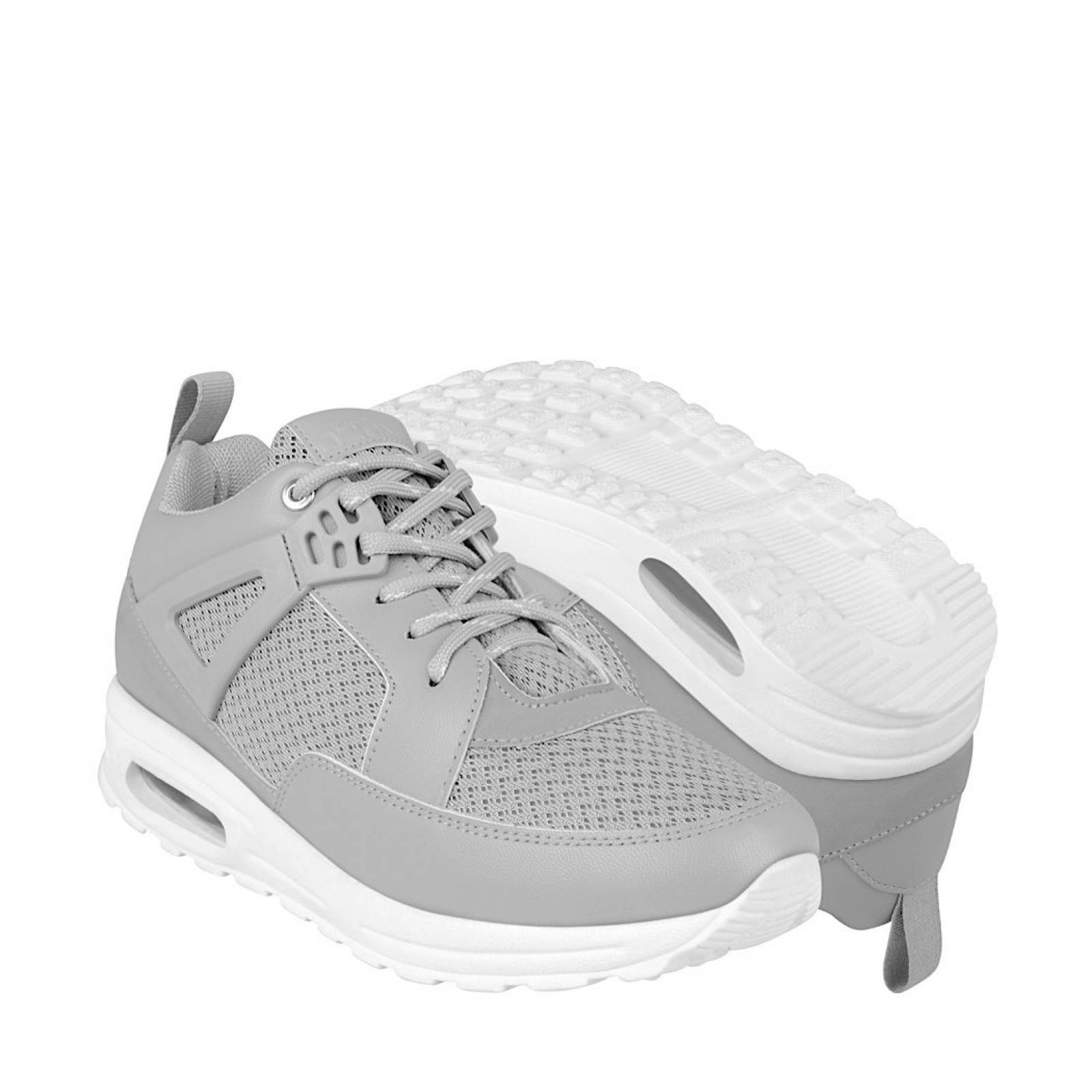 TENIS DAMA CAPA DE OZONO 672703-3 TEXTIL GRIS