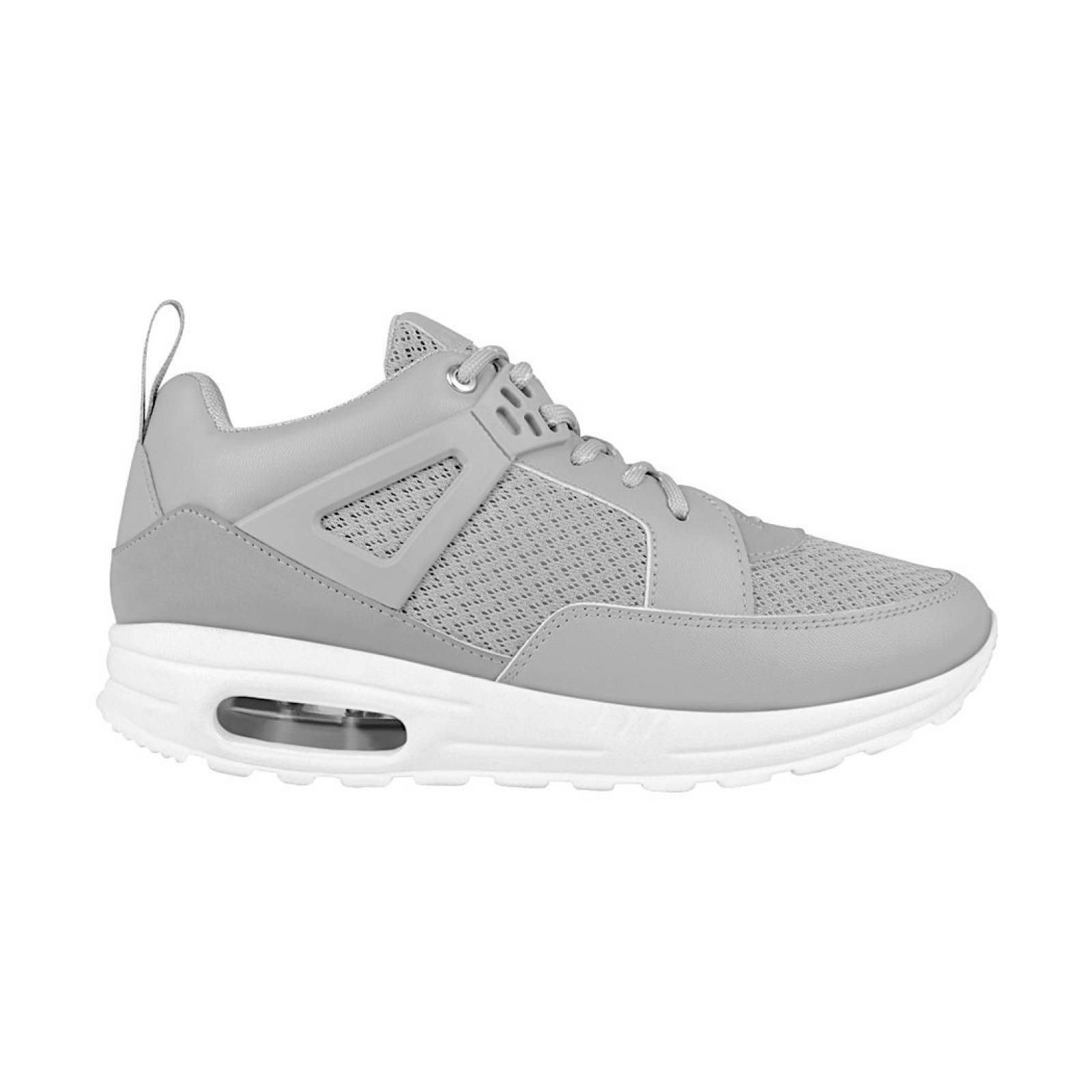 TENIS DAMA CAPA DE OZONO 672703-3 TEXTIL GRIS