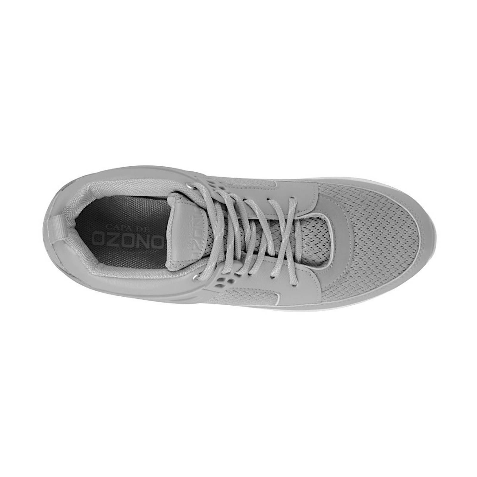 TENIS DAMA CAPA DE OZONO 672703-3 TEXTIL GRIS