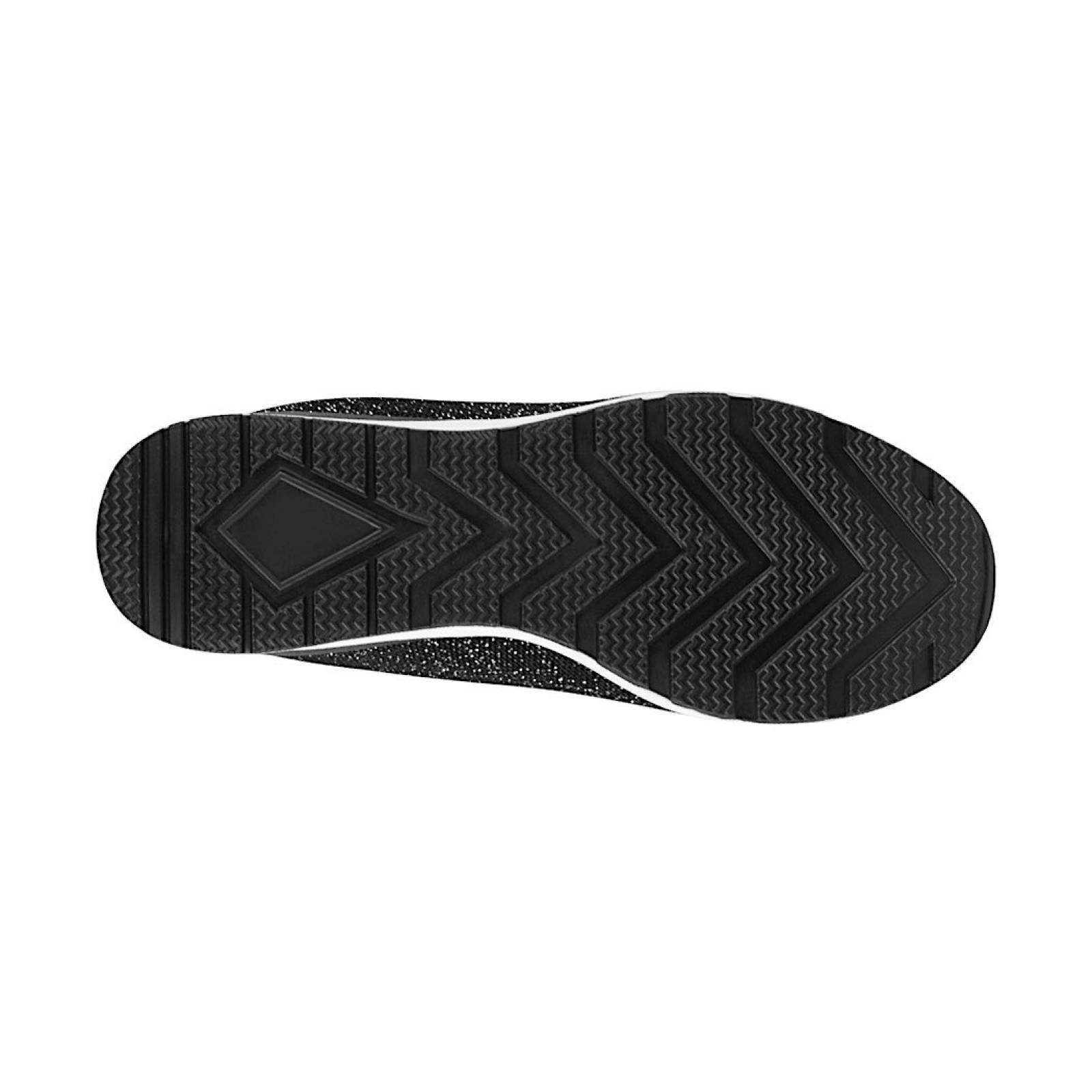 TENIS CASUALES DAMA FUROR 18783 TEXTIL NEGRO