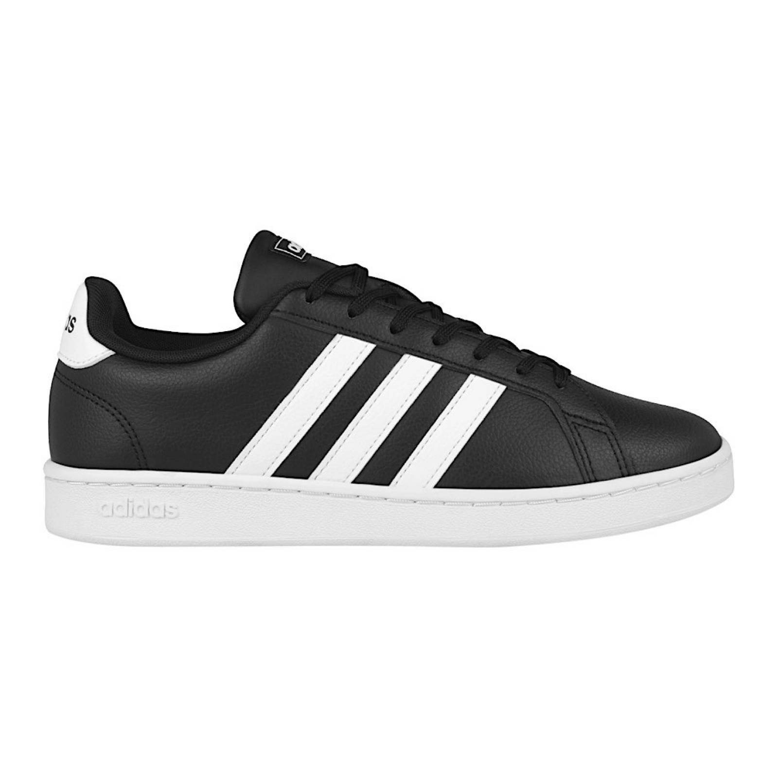 TENIS HOMBRE ADIDAS GRAND COURT F36393 PIEL NEGRO