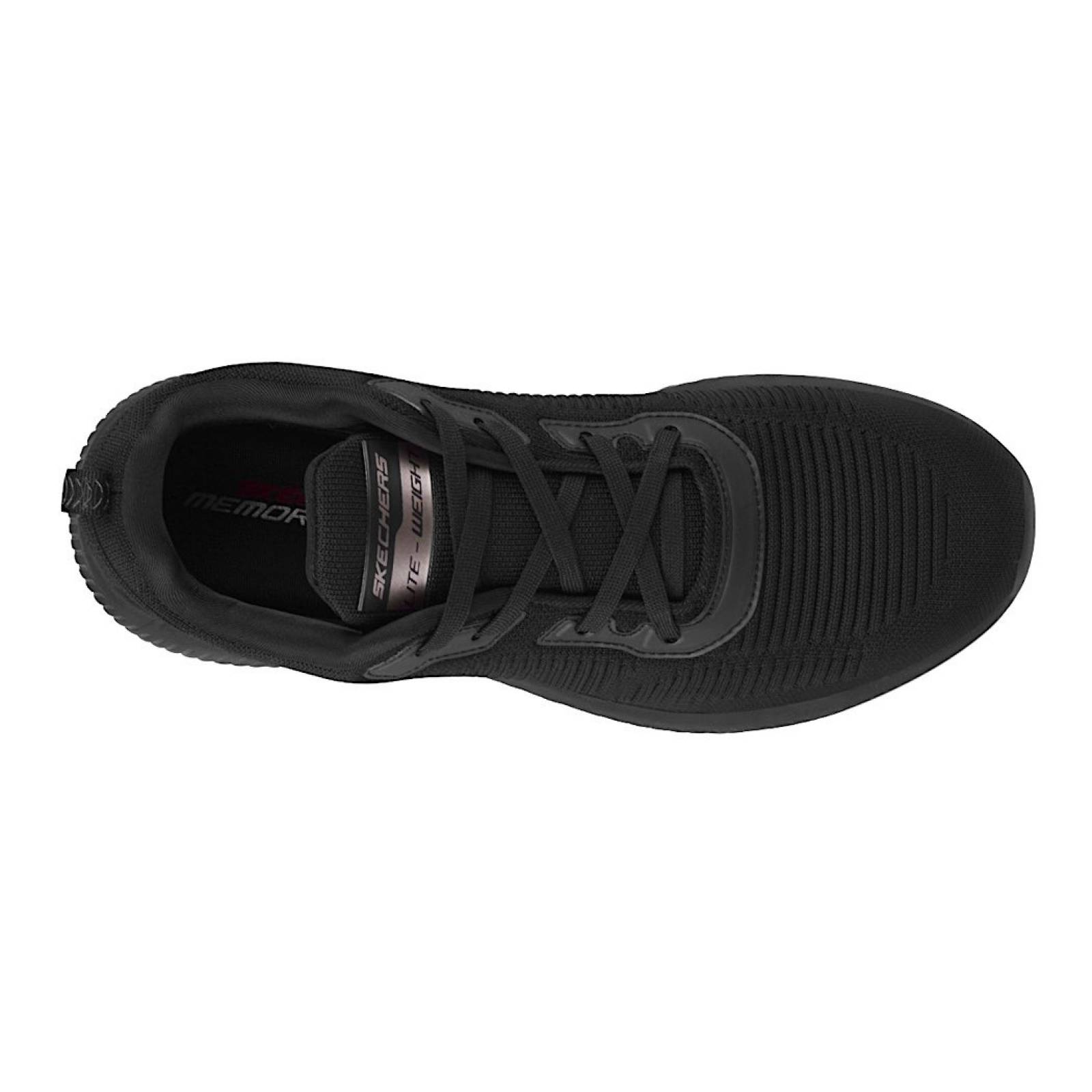 TENIS SKECHERS CABALLERO 232290BBK TEXTIL NEGRO