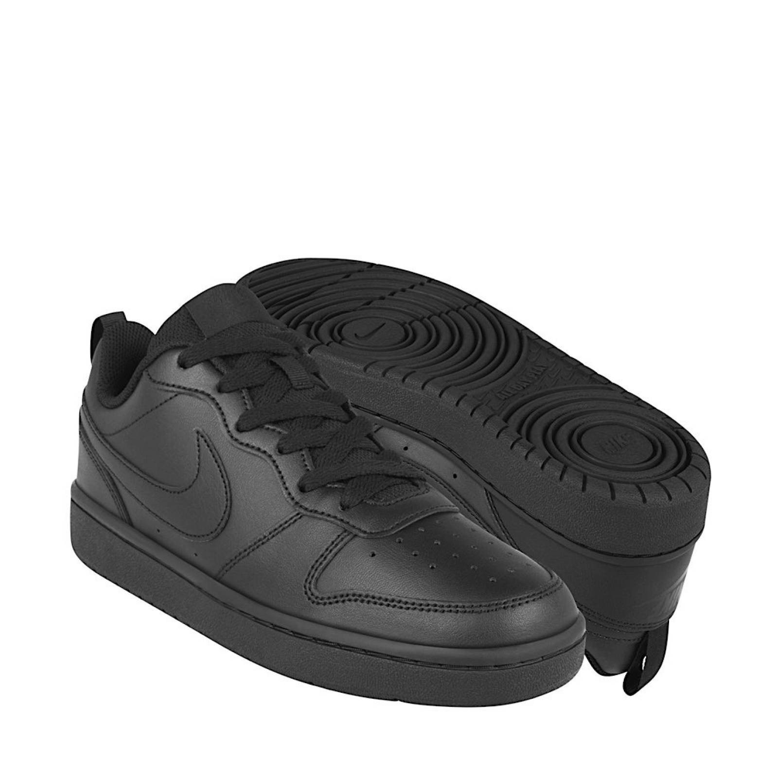 Tenis nike store piel negro