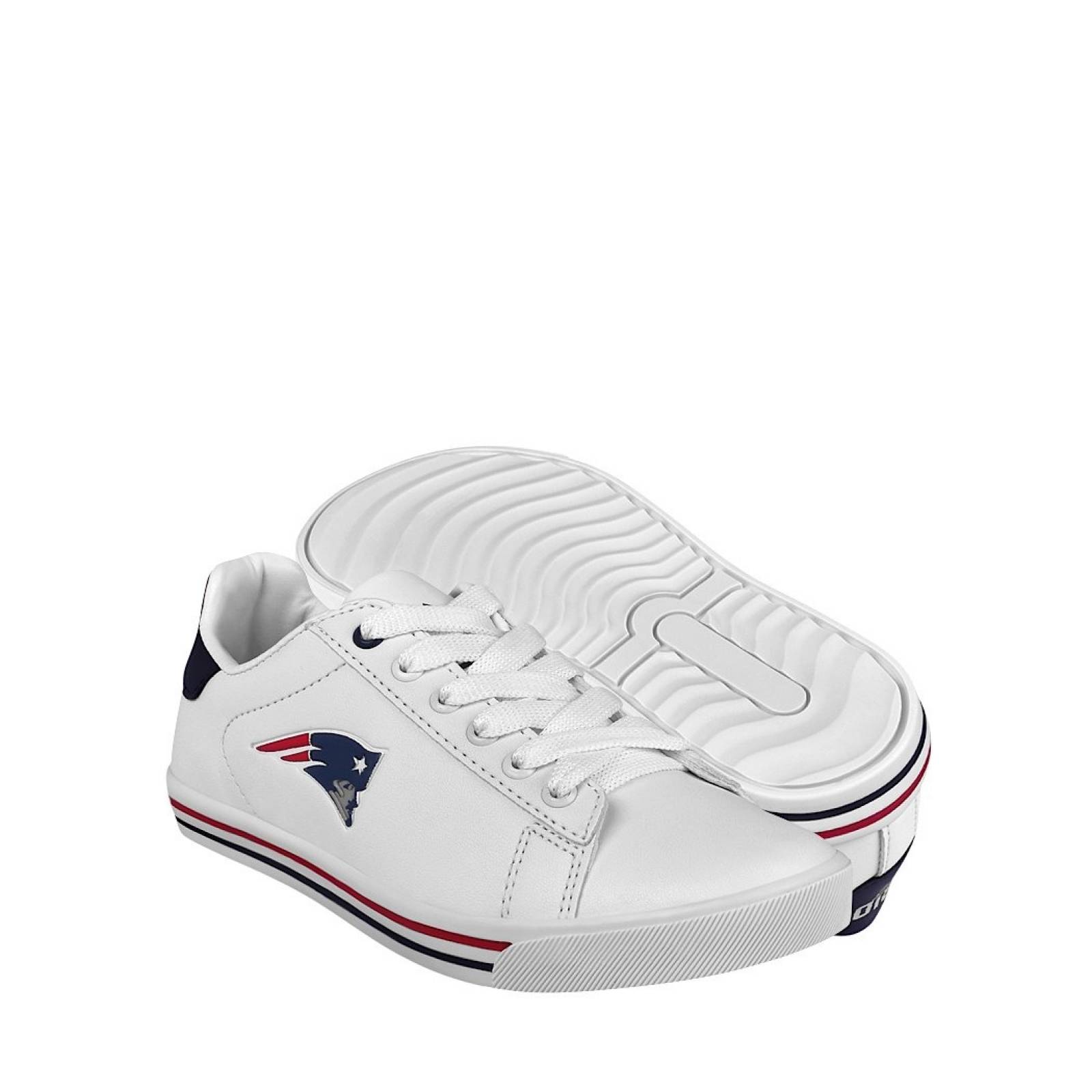 TENIS CASUALES PARA NIÑO NFL 321261 BLANCO