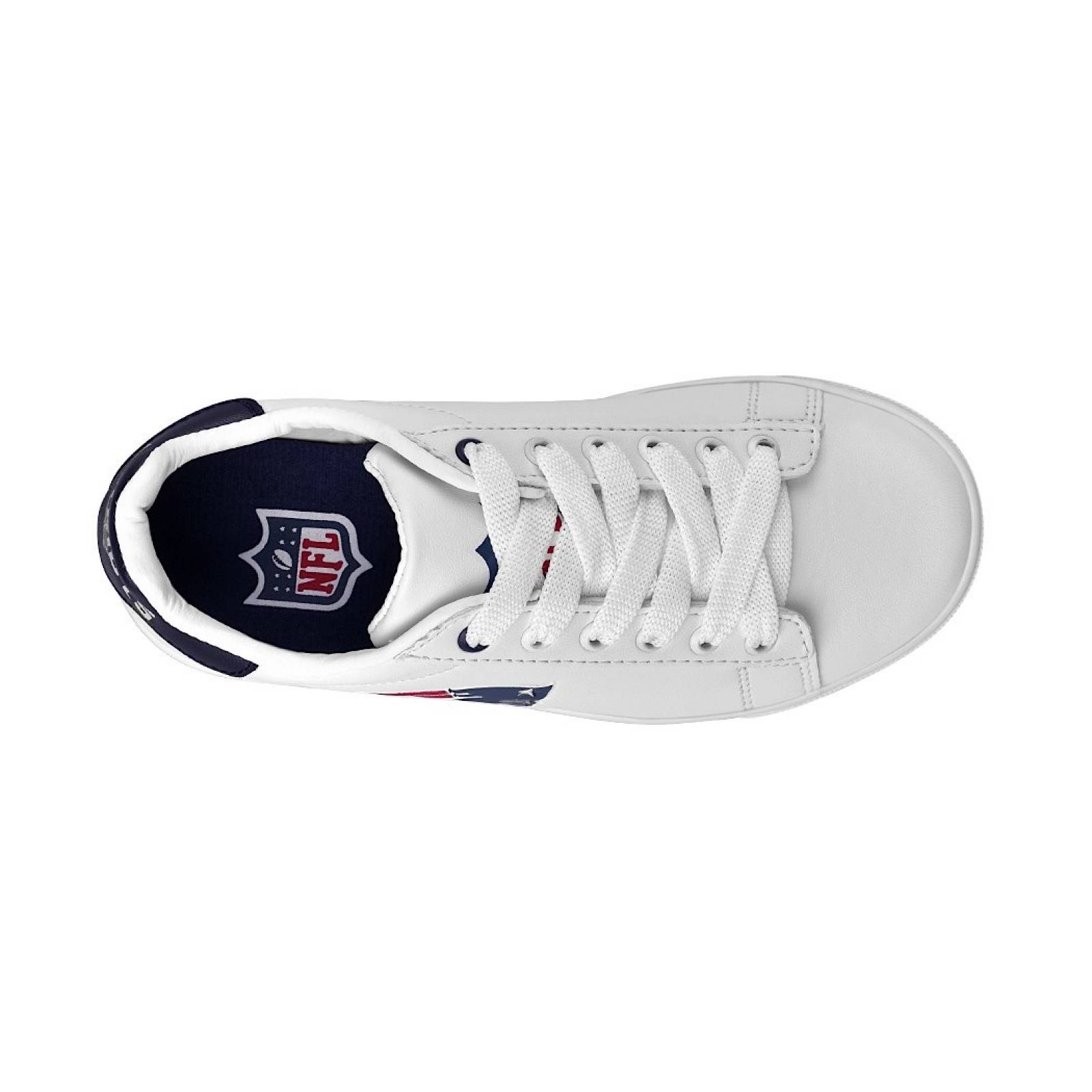 TENIS CASUALES PARA NIÑO NFL 321261 BLANCO