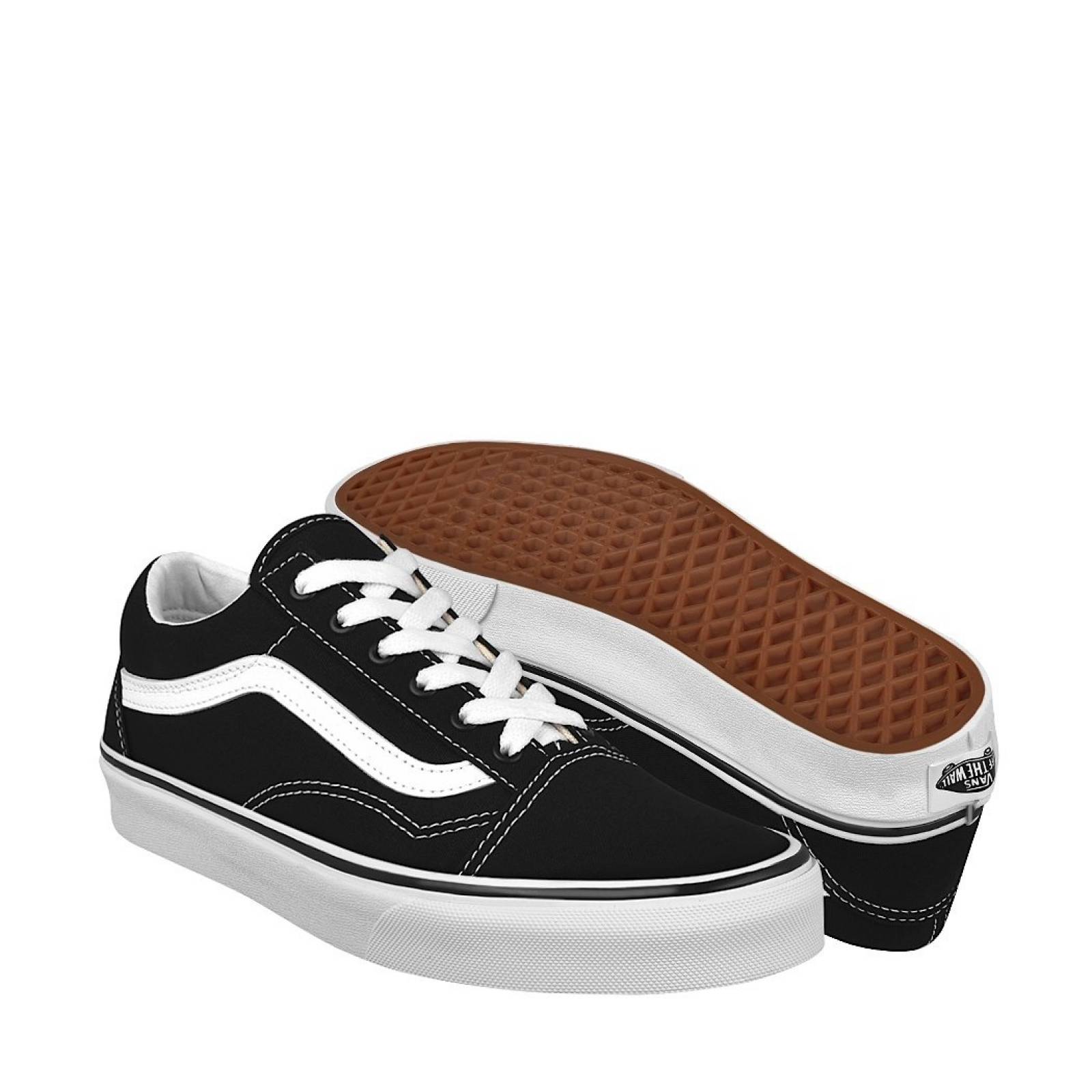 TENIS VANS Old Skool JOVEN NEGRO VN000ZDF1WX