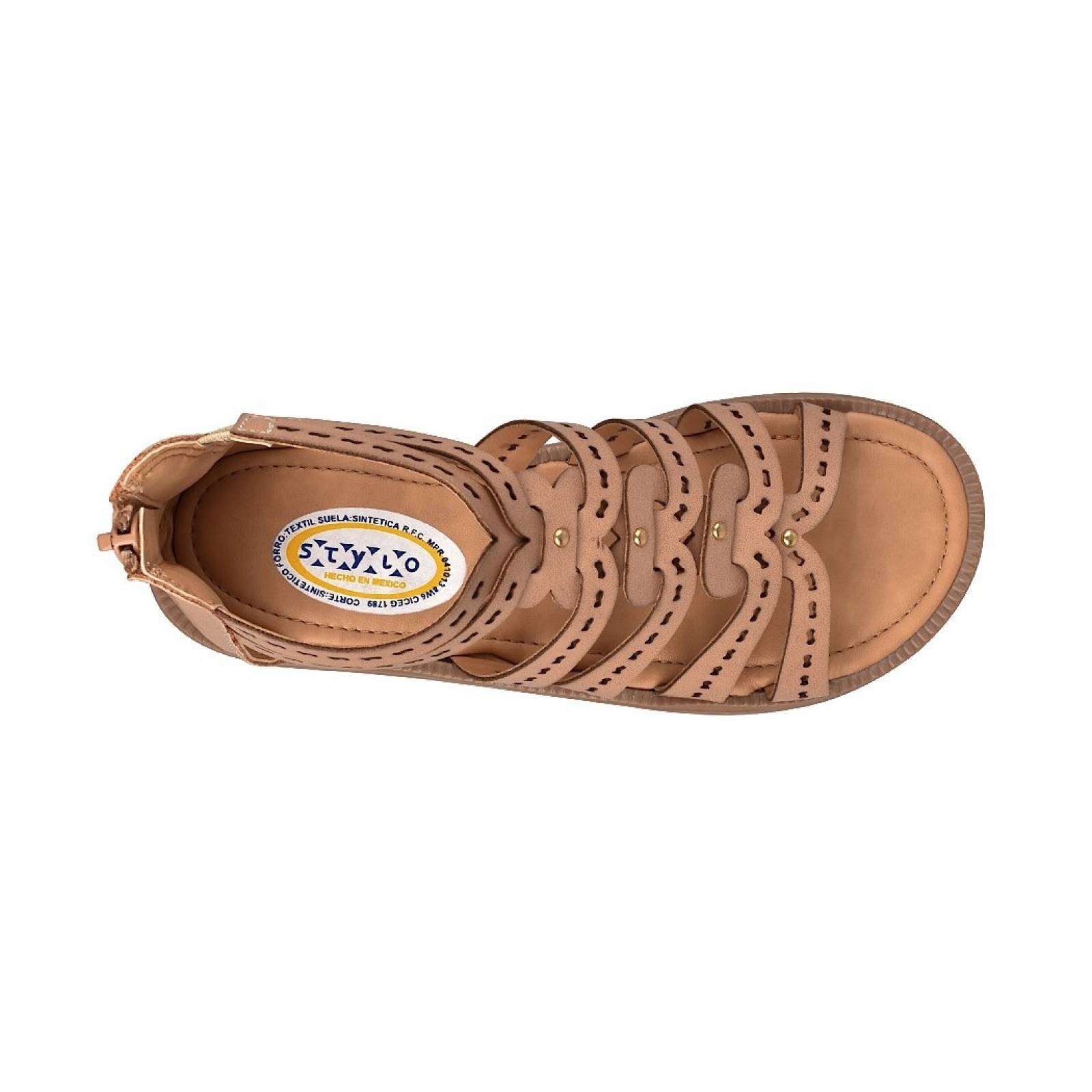 SANDALIAS PARA NIÑA STYLO 1205-2 MAQUILLAJE