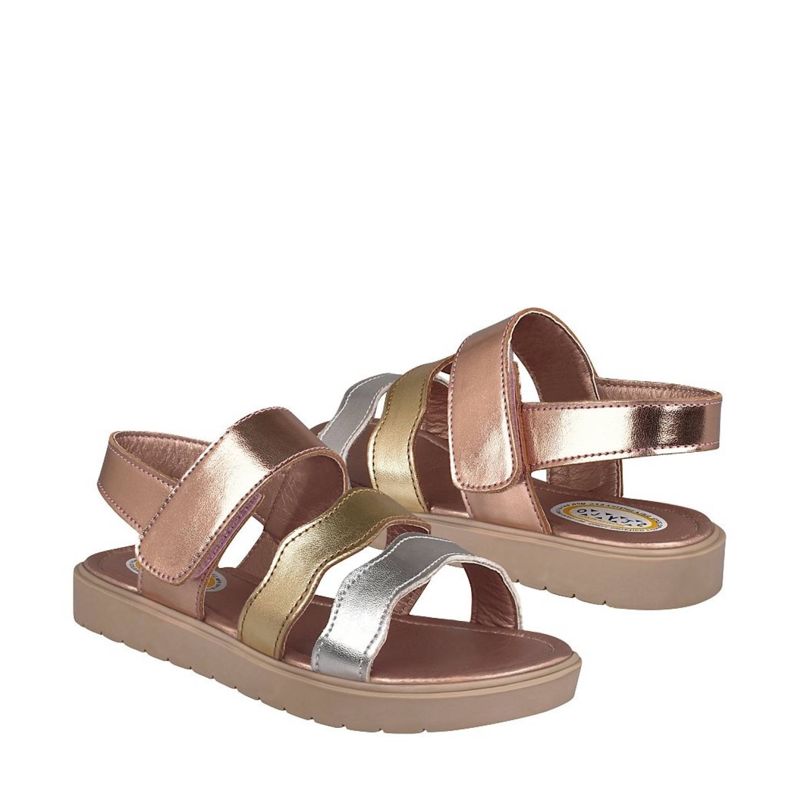 SANDALIAS PARA NIÑA STYLO 1156-1 ORO