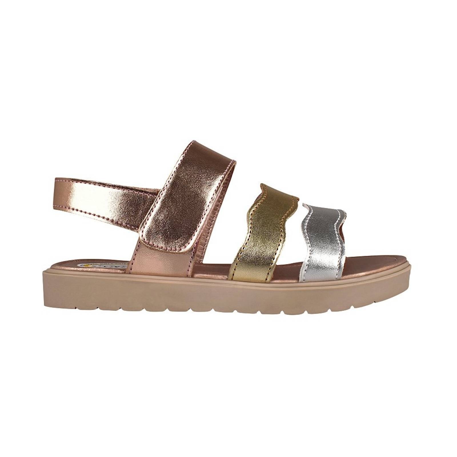 SANDALIAS PARA NIÑA STYLO 1156-1 ORO