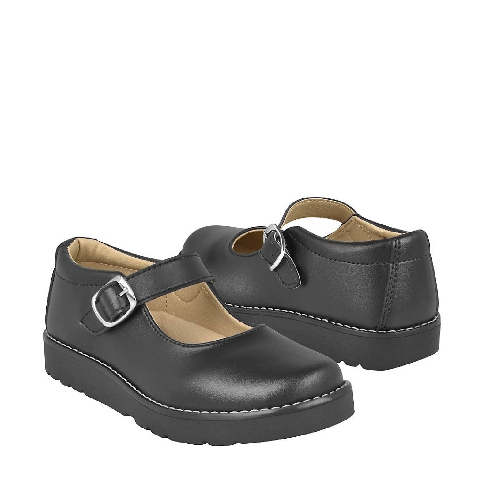 ZAPATOS ESCOLARES PARA NIÑA STYLO 17807 NEGRO