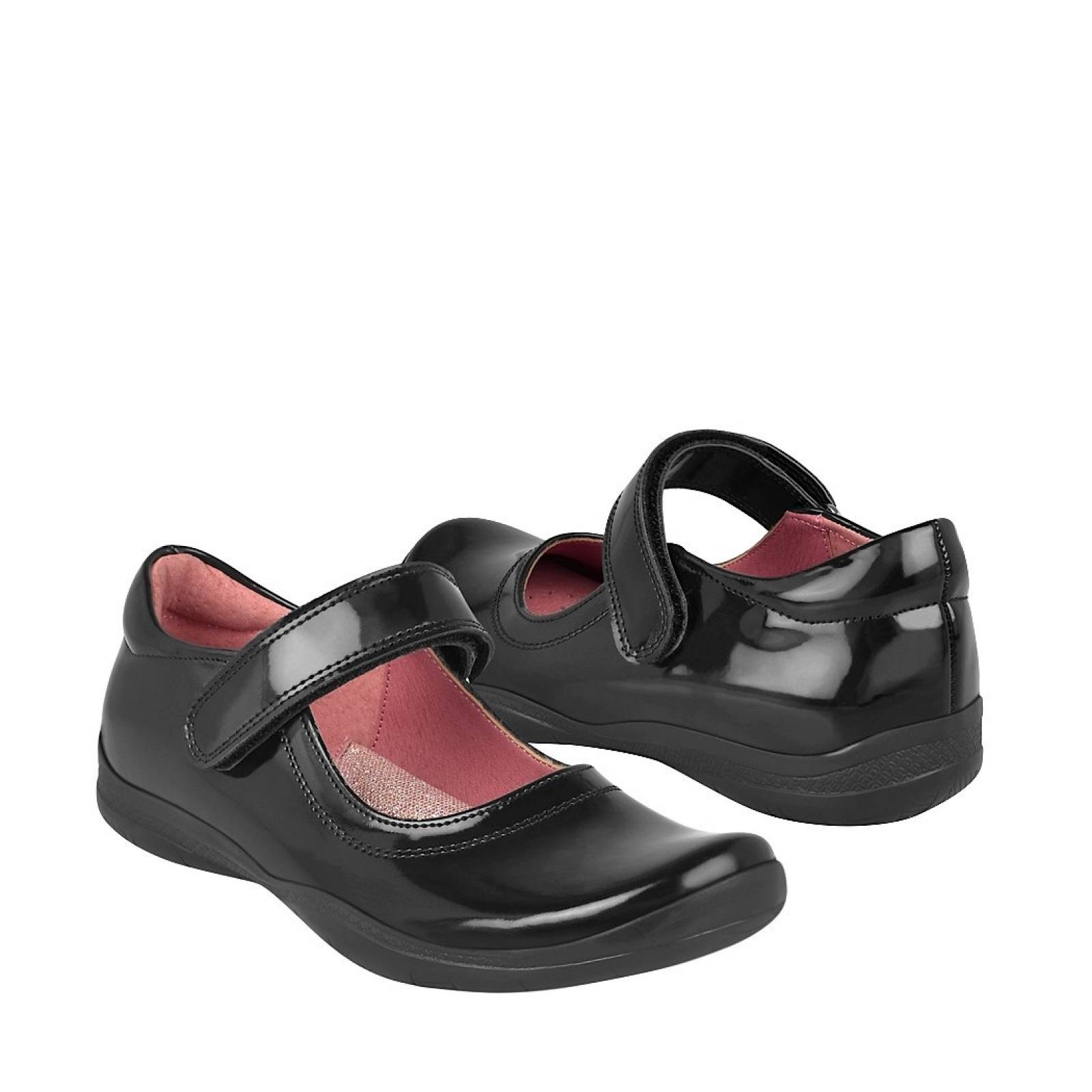 ZAPATOS ESCOLARES PARA NIÑA TROPICANA 74012 NEGRO