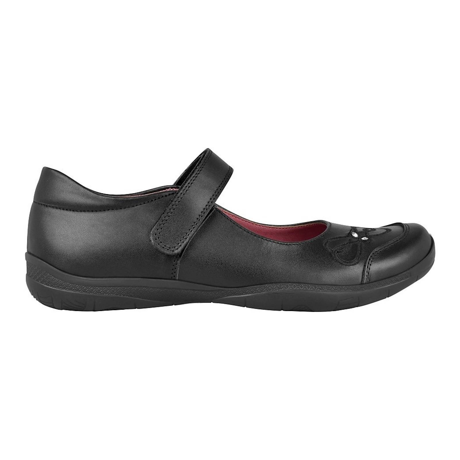 ZAPATOS ESCOLARES PARA NIÑA TROPICANA 74113 NEGRO