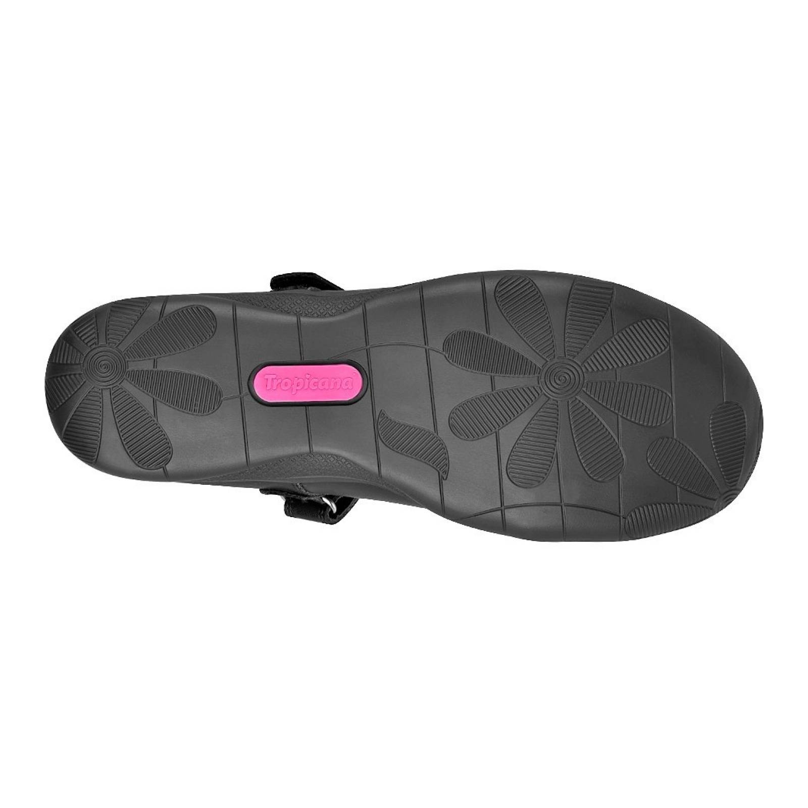 ZAPATOS ESCOLARES PARA NIÑA TROPICANA 74113 NEGRO