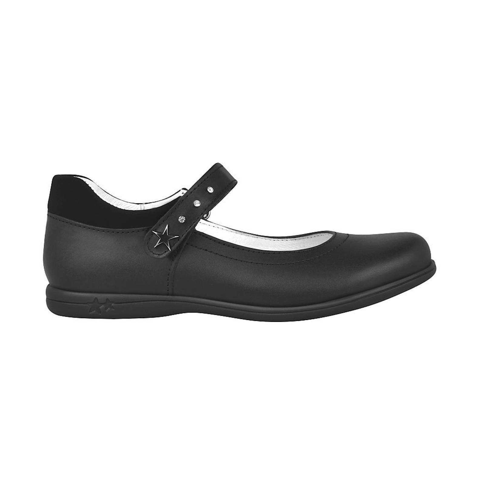 ZAPATO ESCOLAR PARA NIÑA CALZADO CHABELO 81201-3-A NEGRO