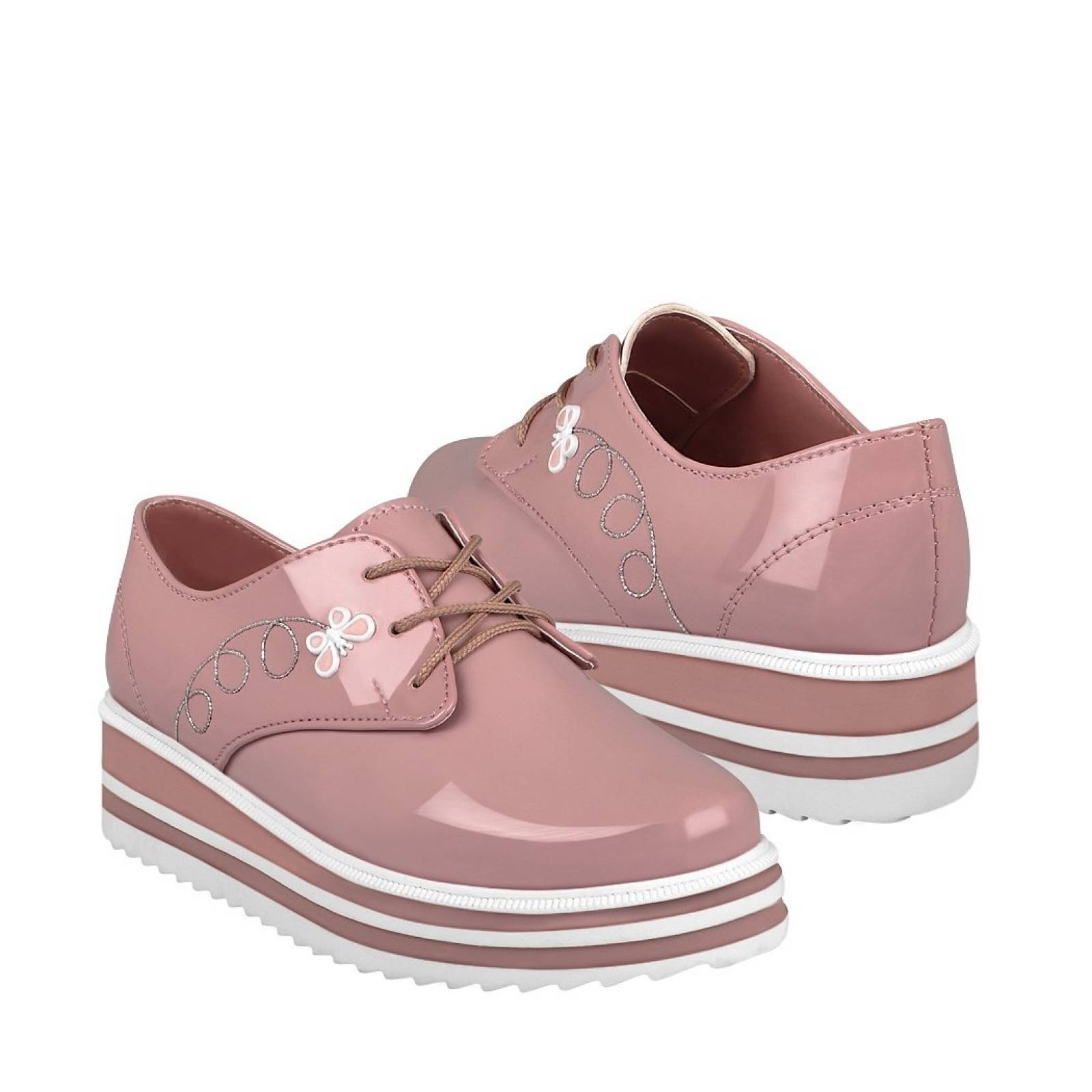 ZAPATOS CASUALES PARA NIÑA MISS PINK 0965-45 ROSA