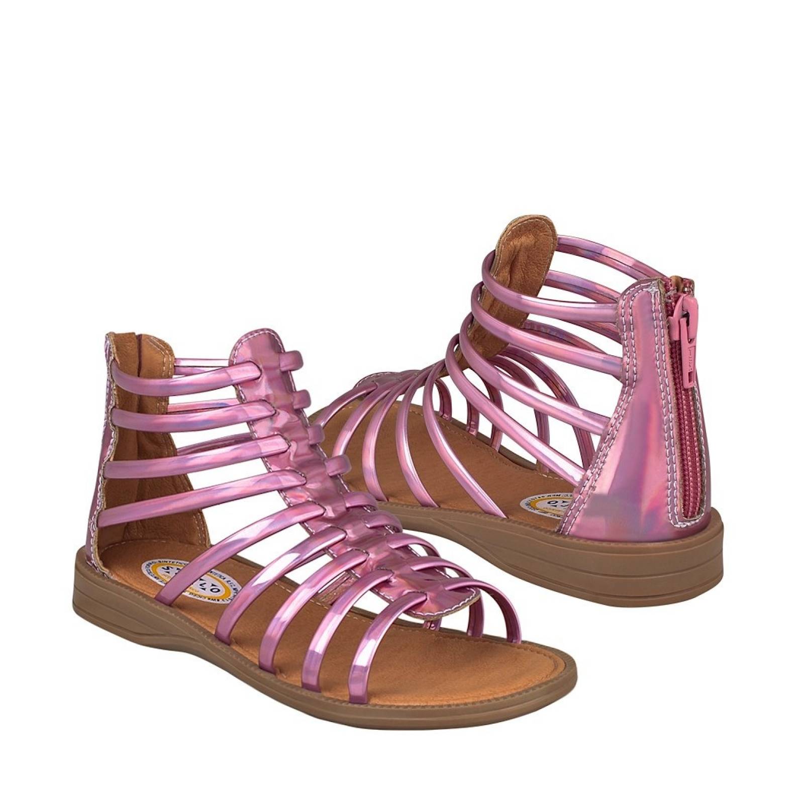 SANDALIAS CASUALES PARA NIÑA STYLO 031-21 ROSA