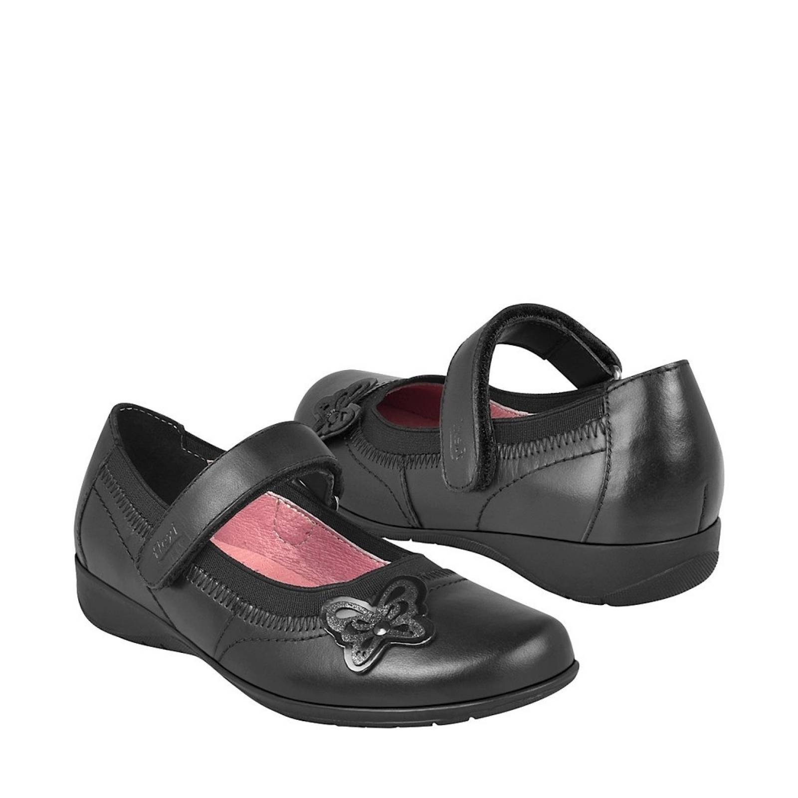 ZAPATOS ESCOLARES PARA NIÑA FLEXI 35909 NEGRO