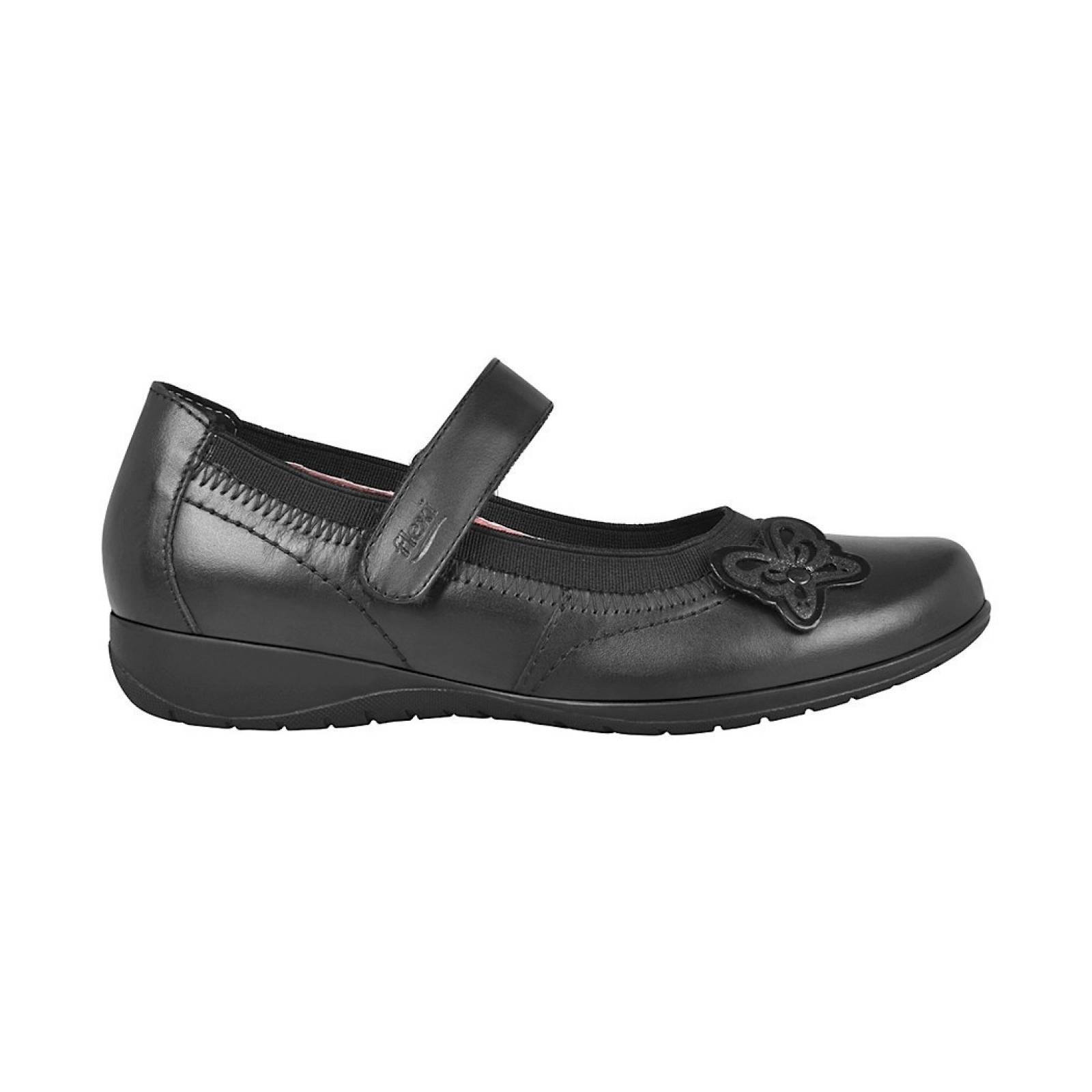 ZAPATOS ESCOLARES PARA NIÑA FLEXI 35909 NEGRO