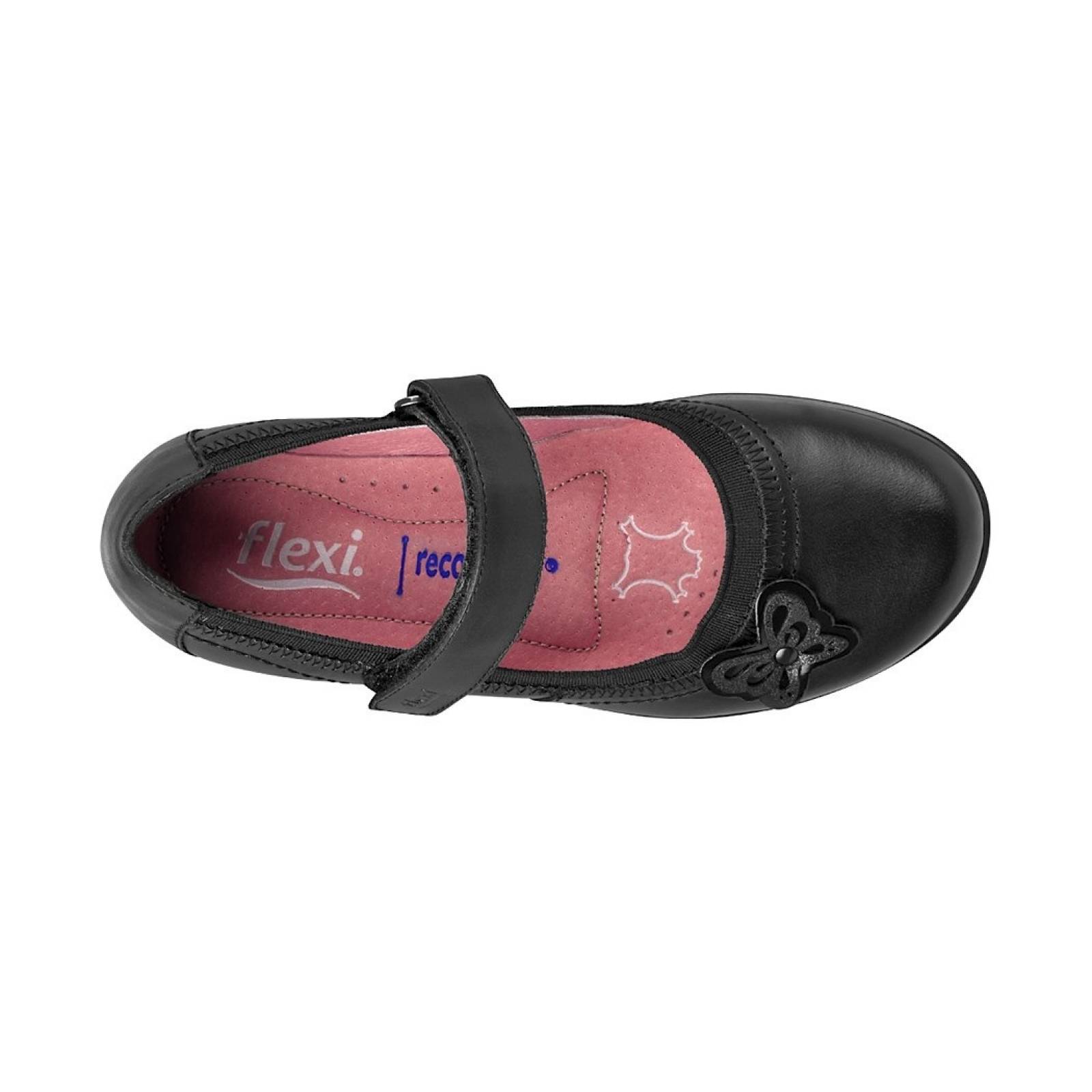 ZAPATOS ESCOLARES PARA NIÑA FLEXI 35909 NEGRO