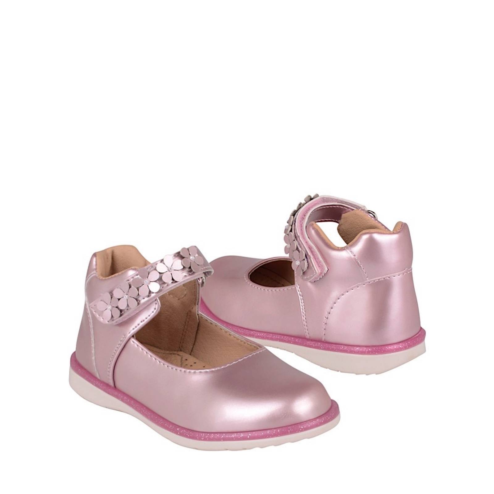 ZAPATOS CASUALES PARA NIÑA VAVITO CHAROL V6008 ROSA
